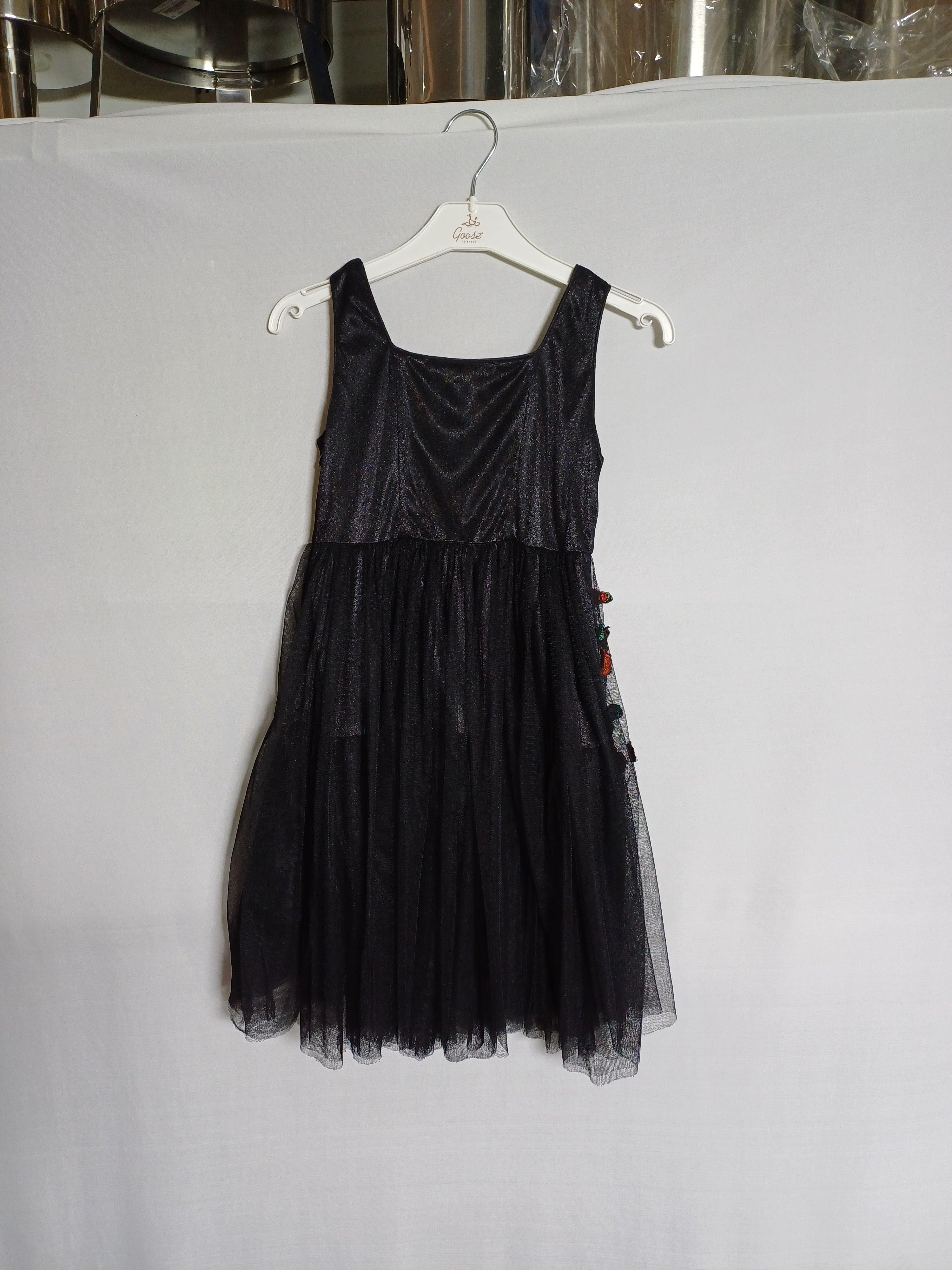 RACHEL RILEY BLK-6/8Y GIRL DRESS RD0017