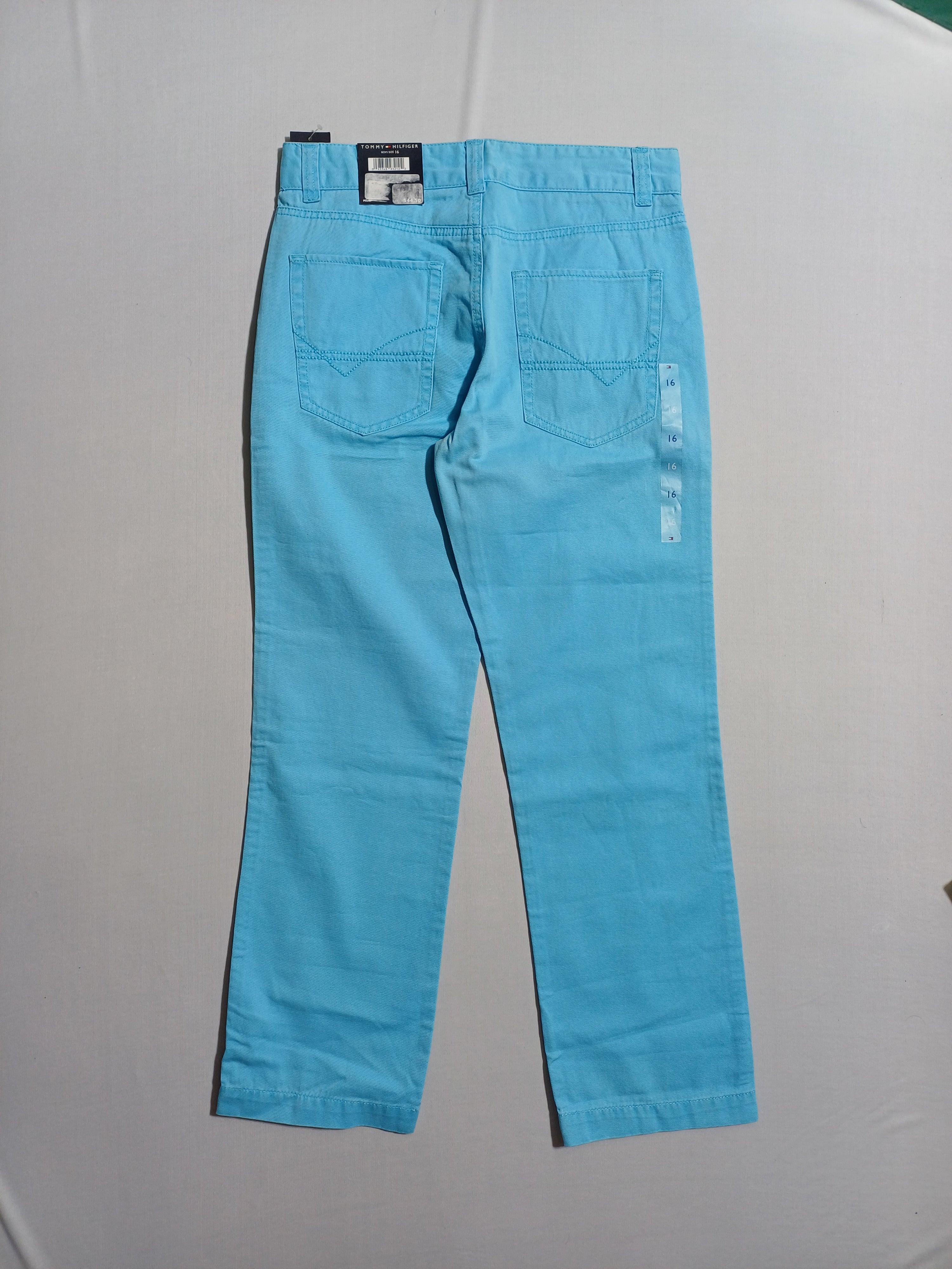 بنطلون تومي هيلفيغر أزرق للأولاد مقاس 16 سنة F1303311 T855040