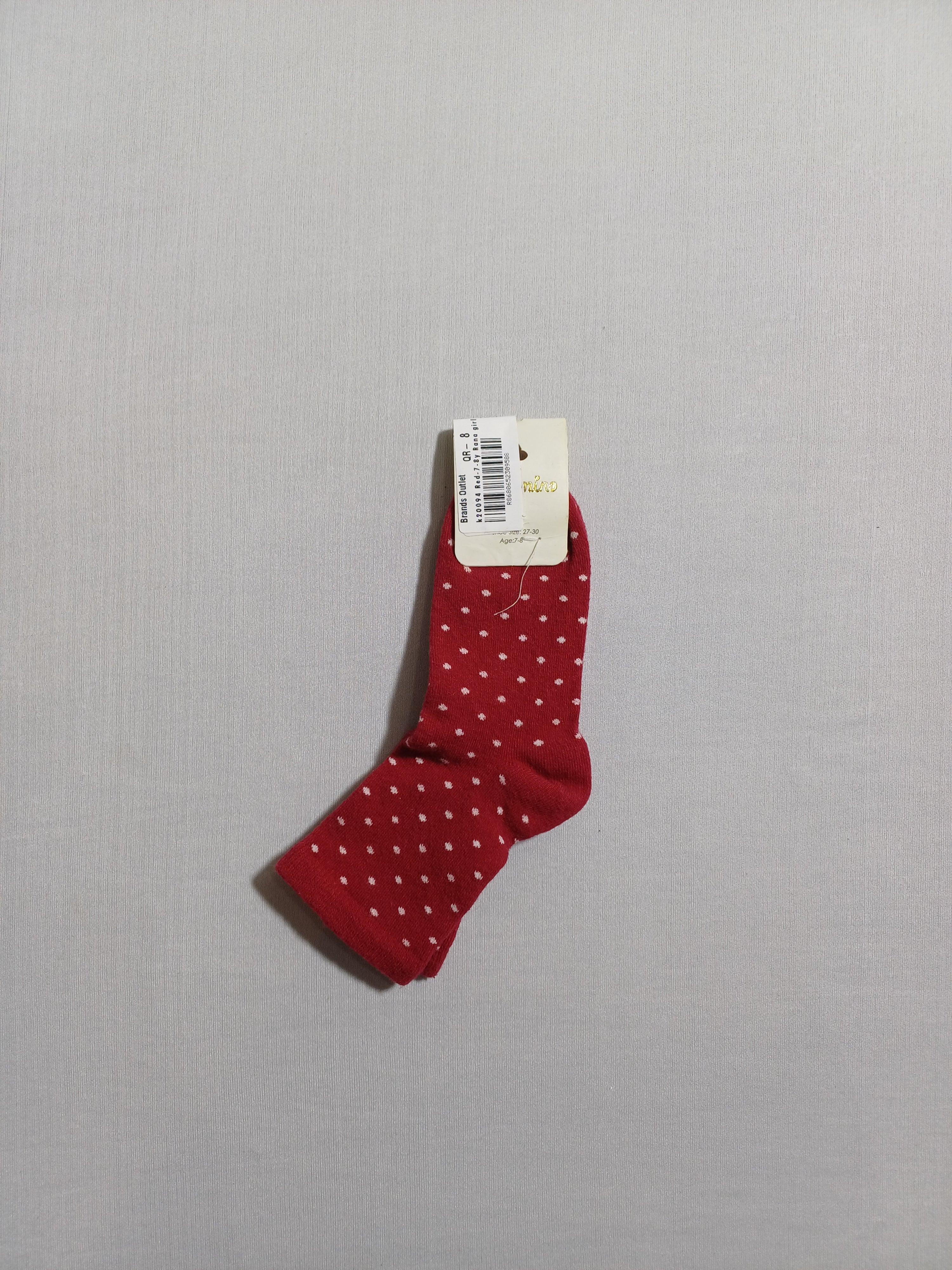 k20094 Red Rana girl socks