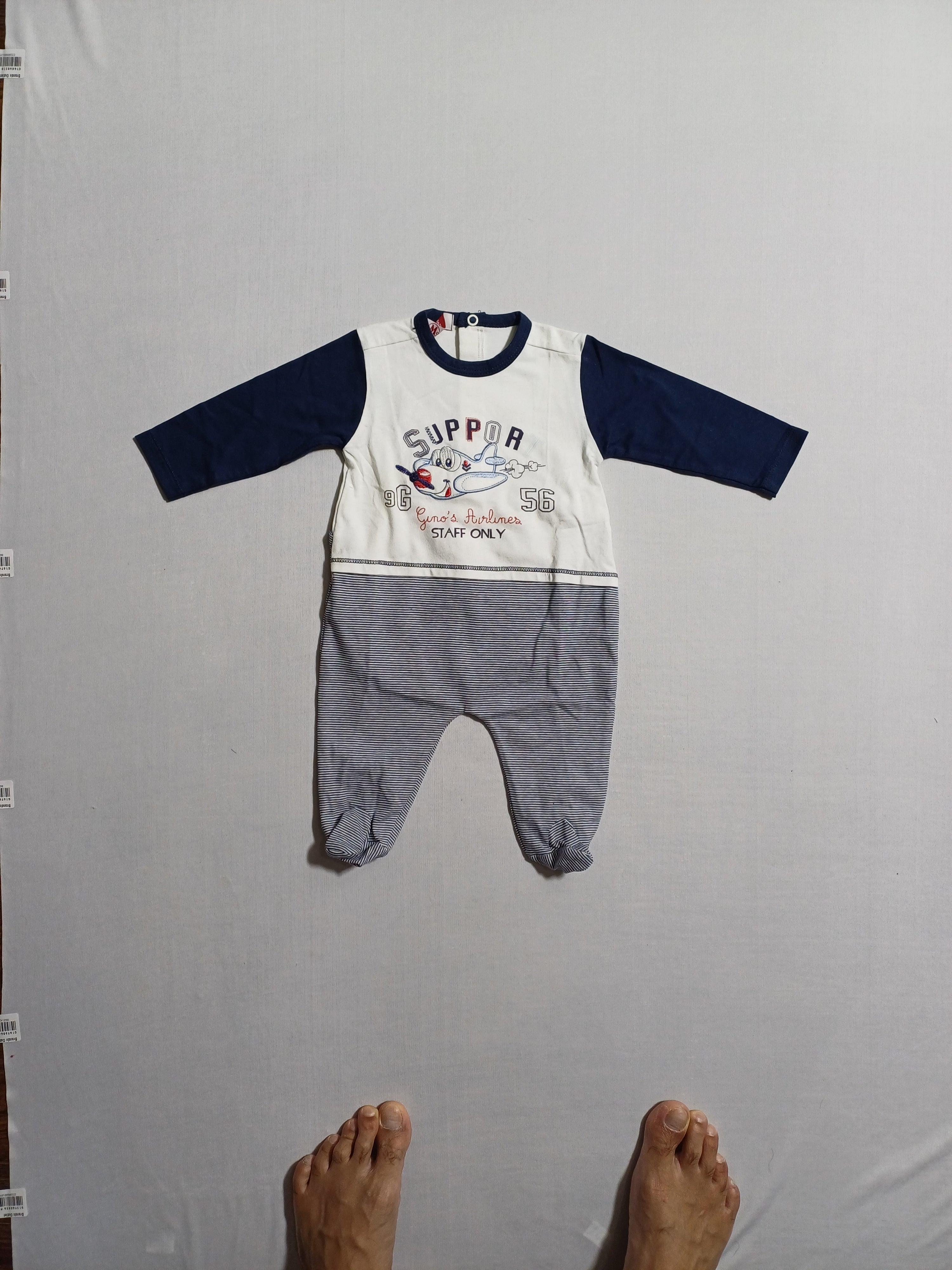 BARBOTEUSE BÉBÉ MONTEFIORE NAVY-3M LS 0310
