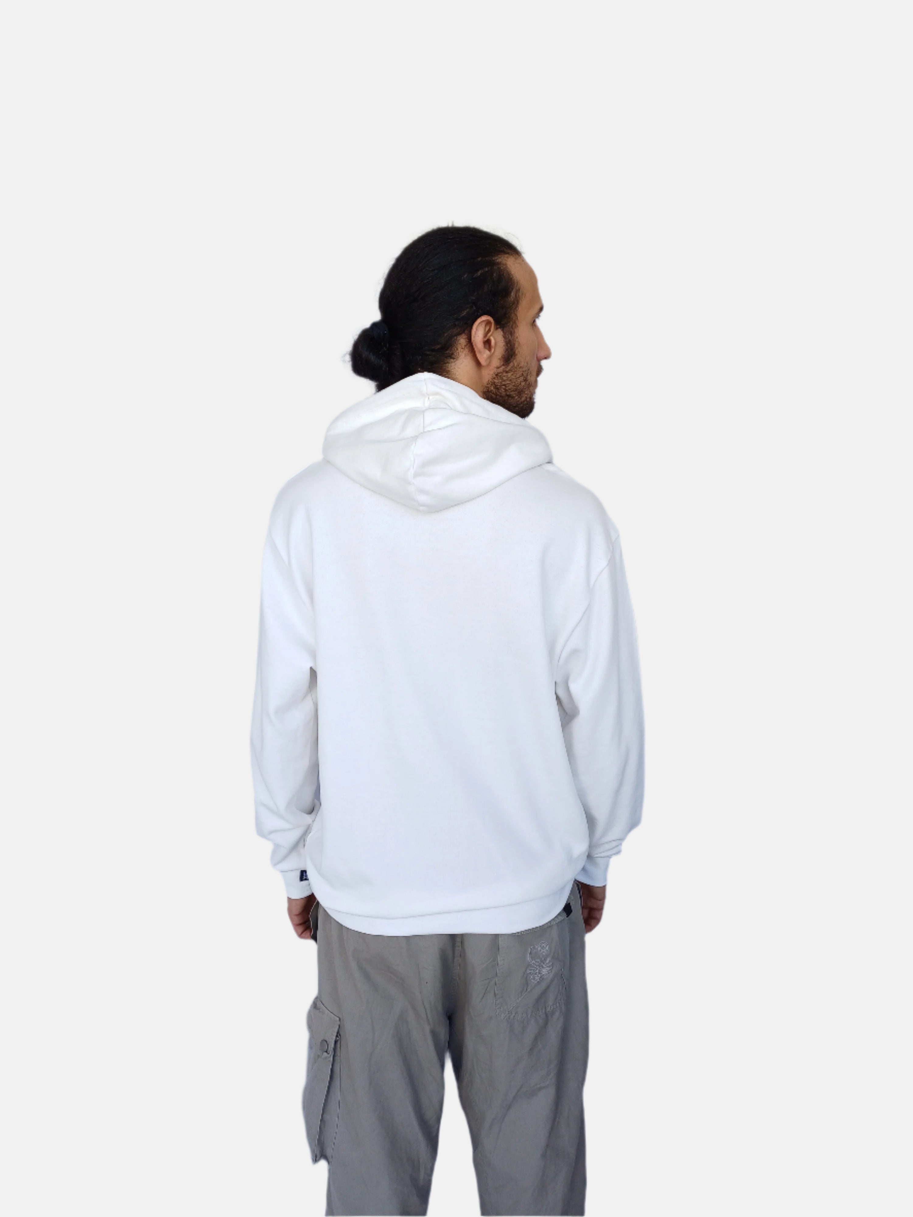 Sweat à capuche blanc Puma pour homme