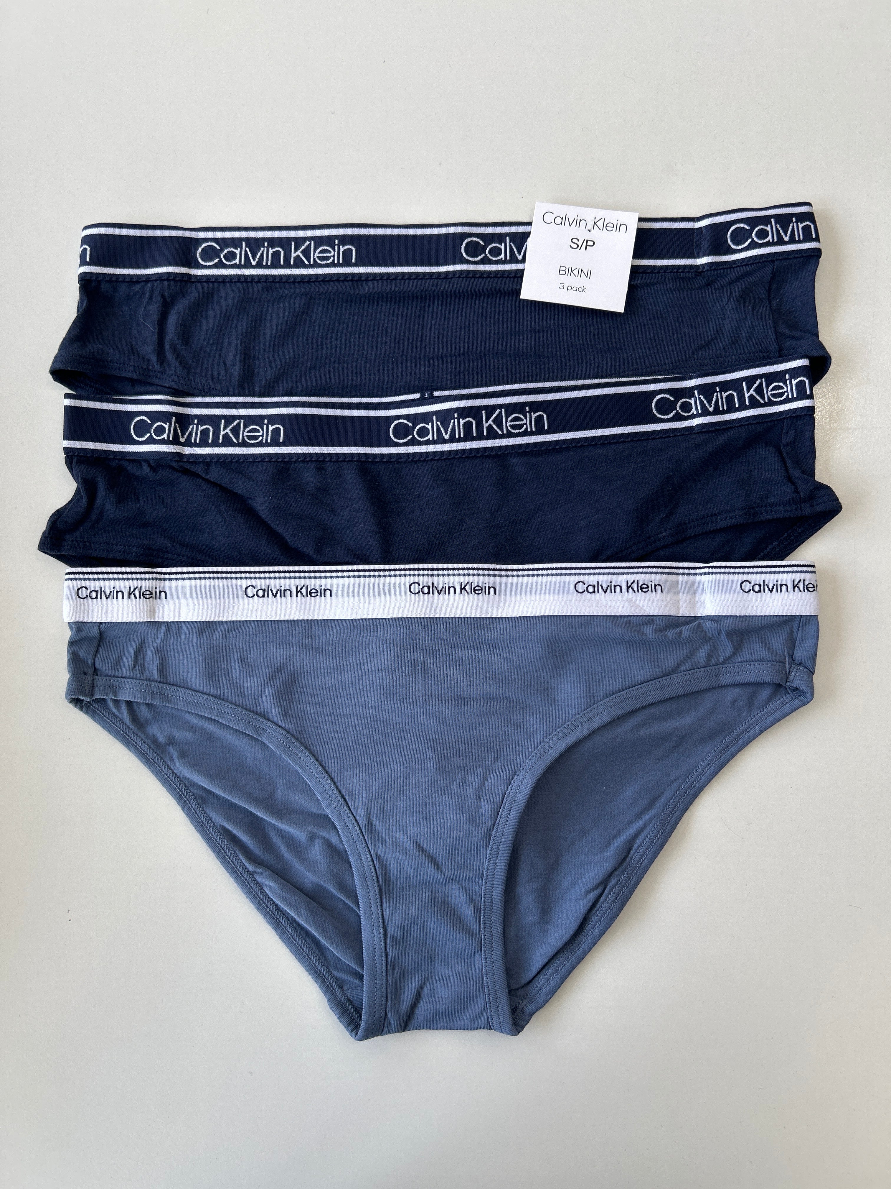 Lot de 3 culottes bikini Calvin Klein