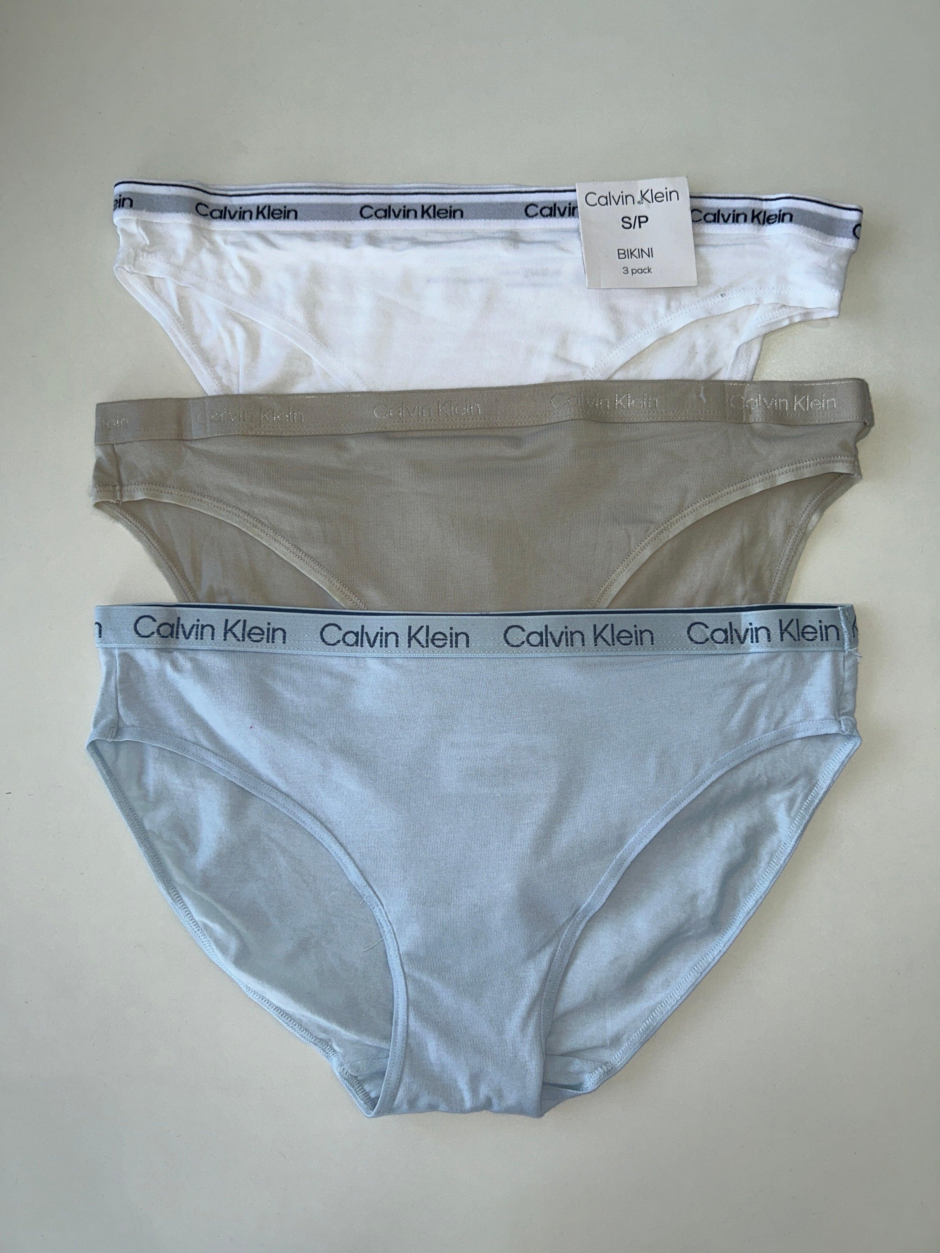 Lot de 3 culottes bikini Calvin Klein