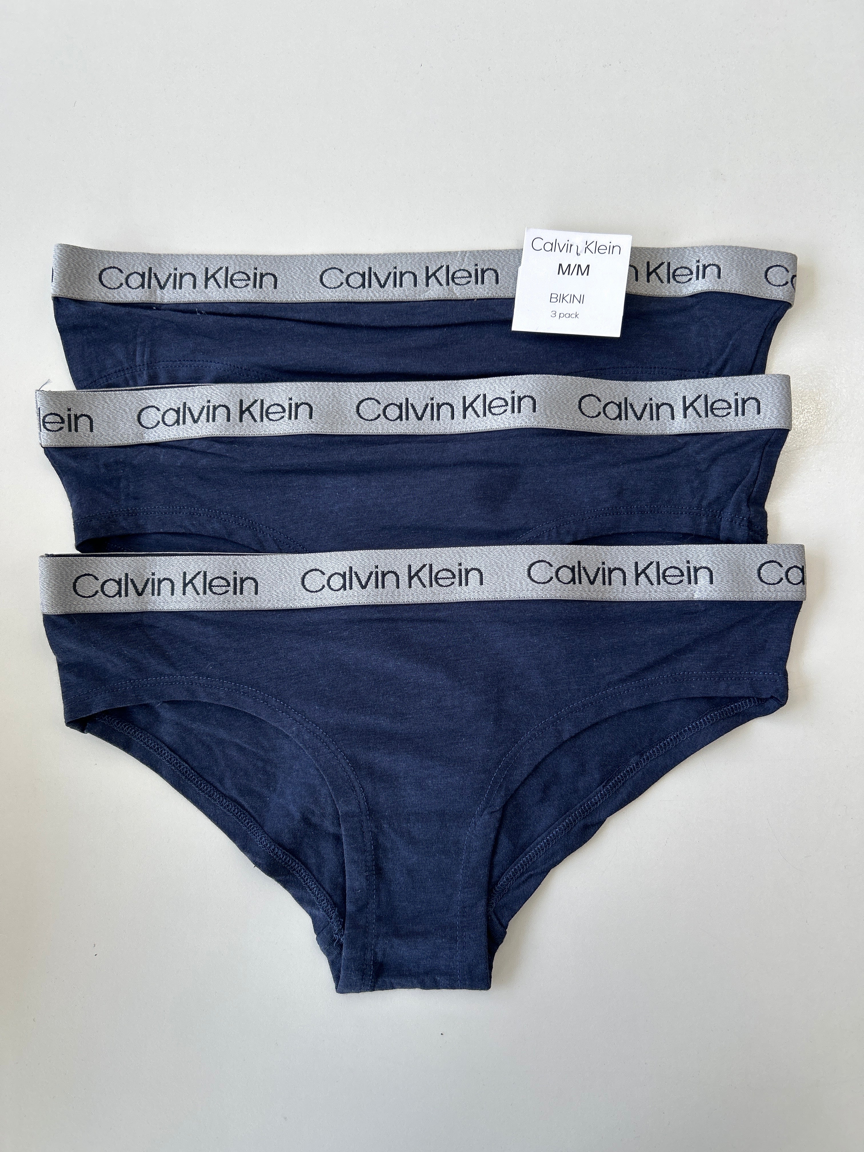 Lot de 3 culottes bikini M Calvin Klein