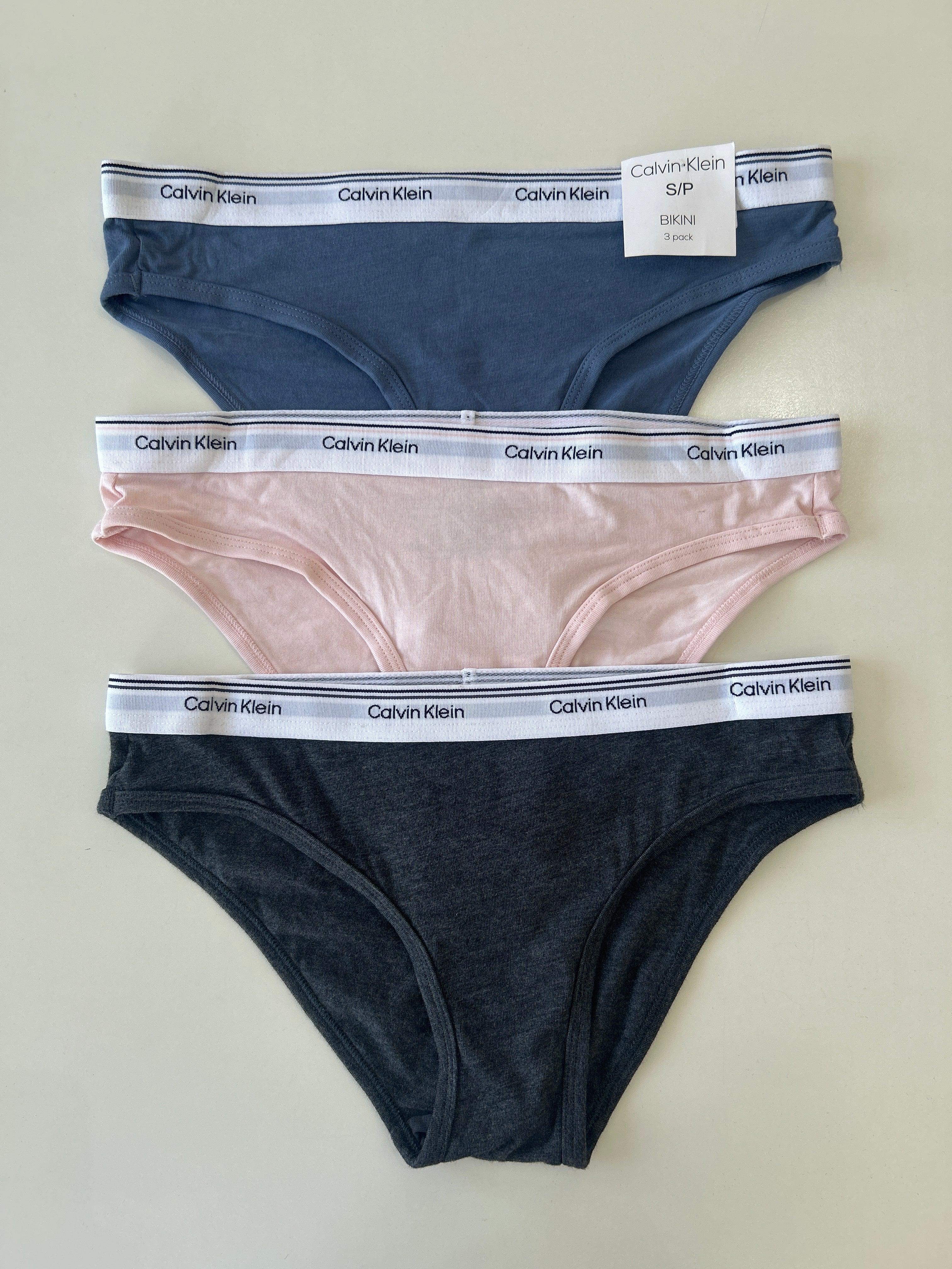 Lot de 3 culottes bikini Calvin Klein