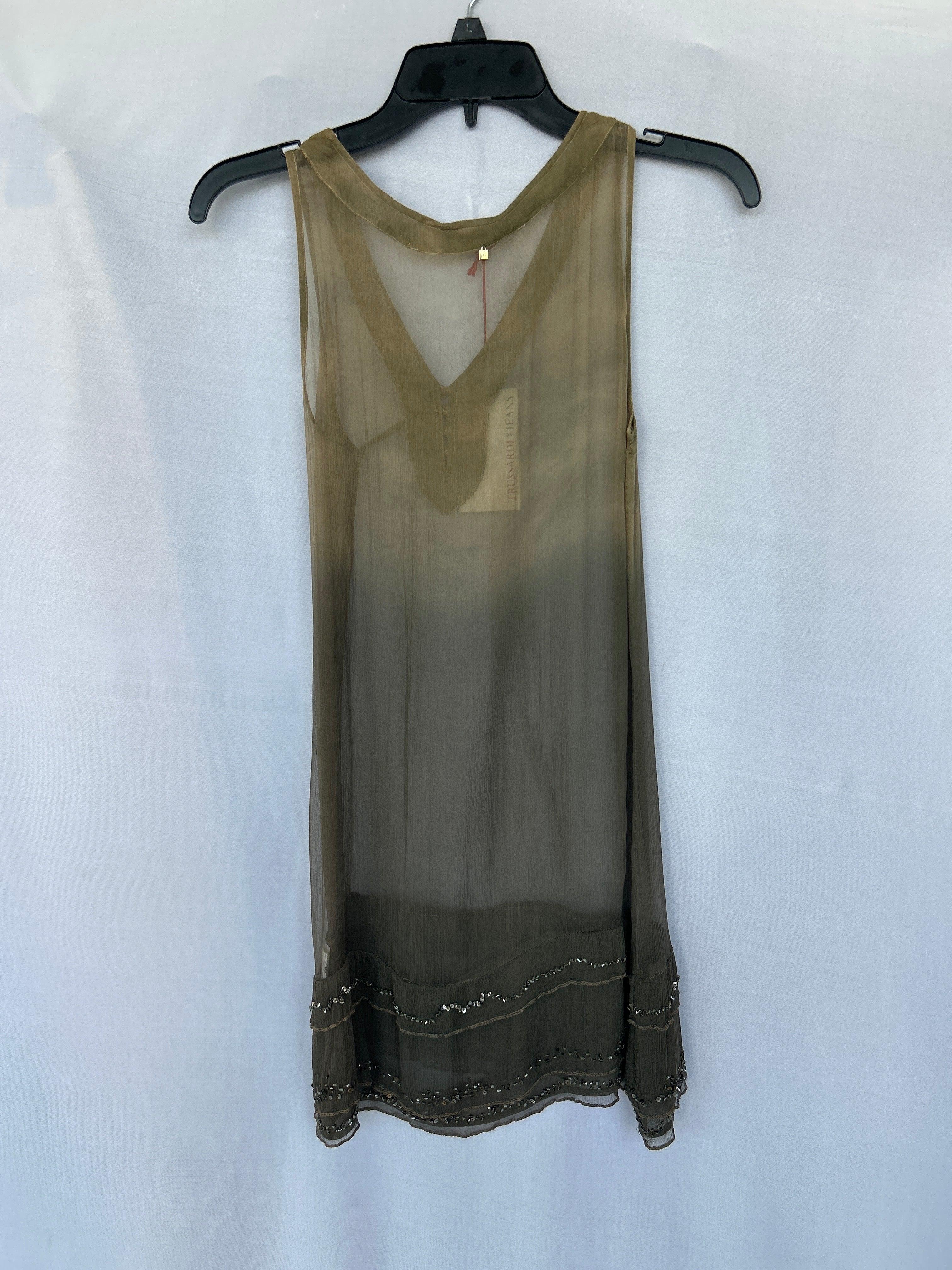 S Green 564596 Col-357 Trussardi Women Sleeveless Top