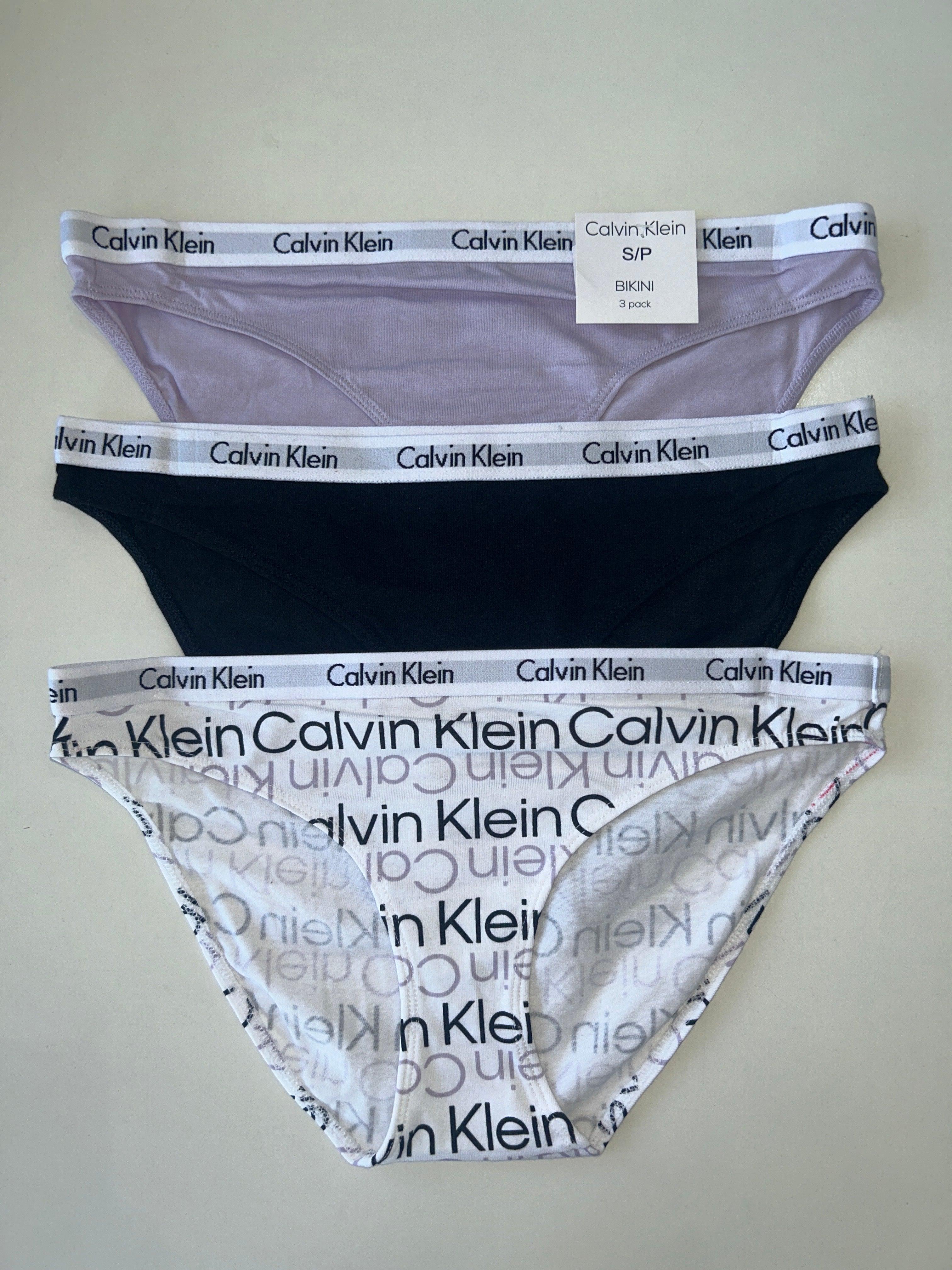 Lot de 3 culottes bikini Calvin Klein