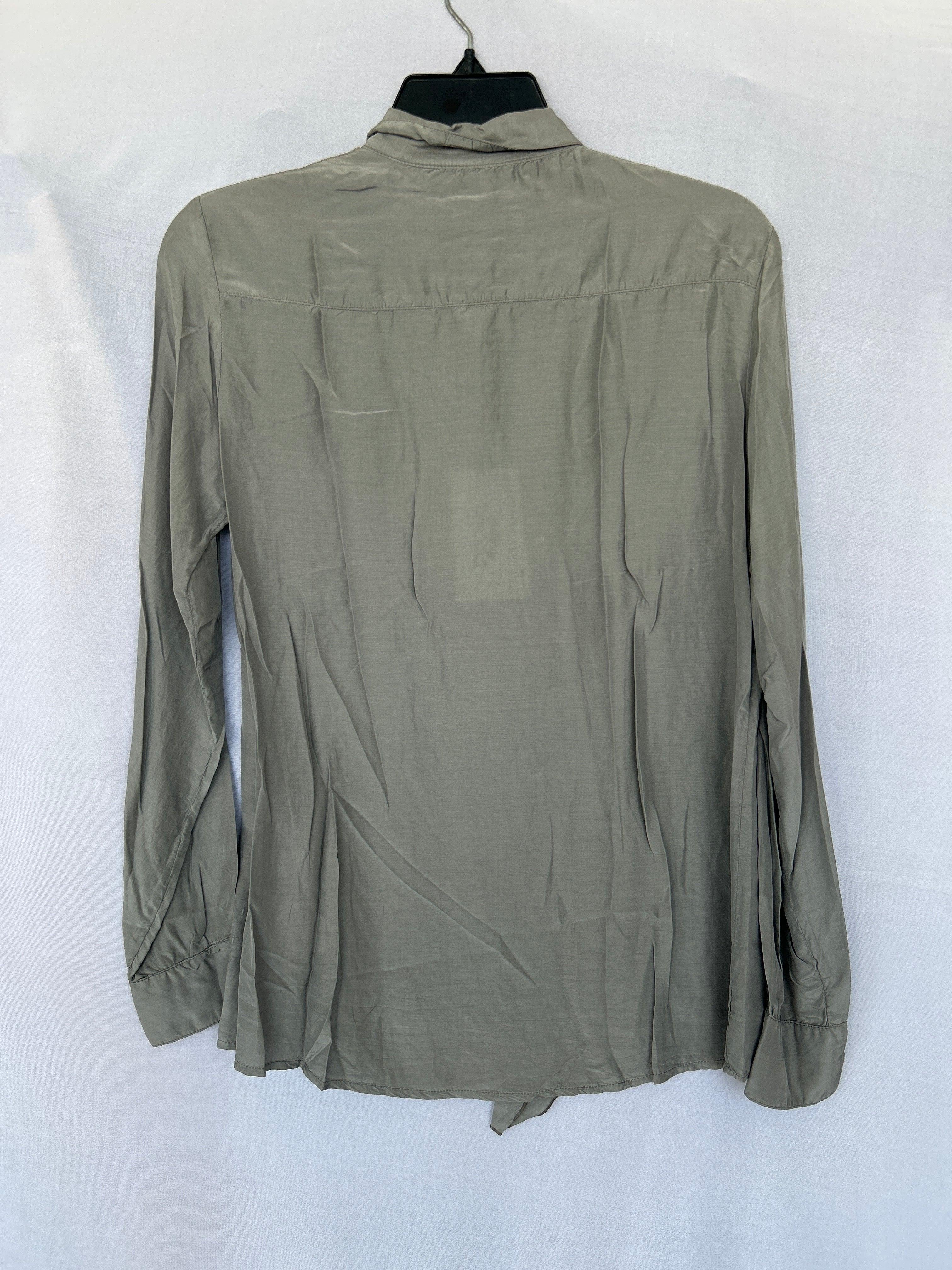 Chemise à manches longues Trussardi pour femme Gris Col-16 564360
