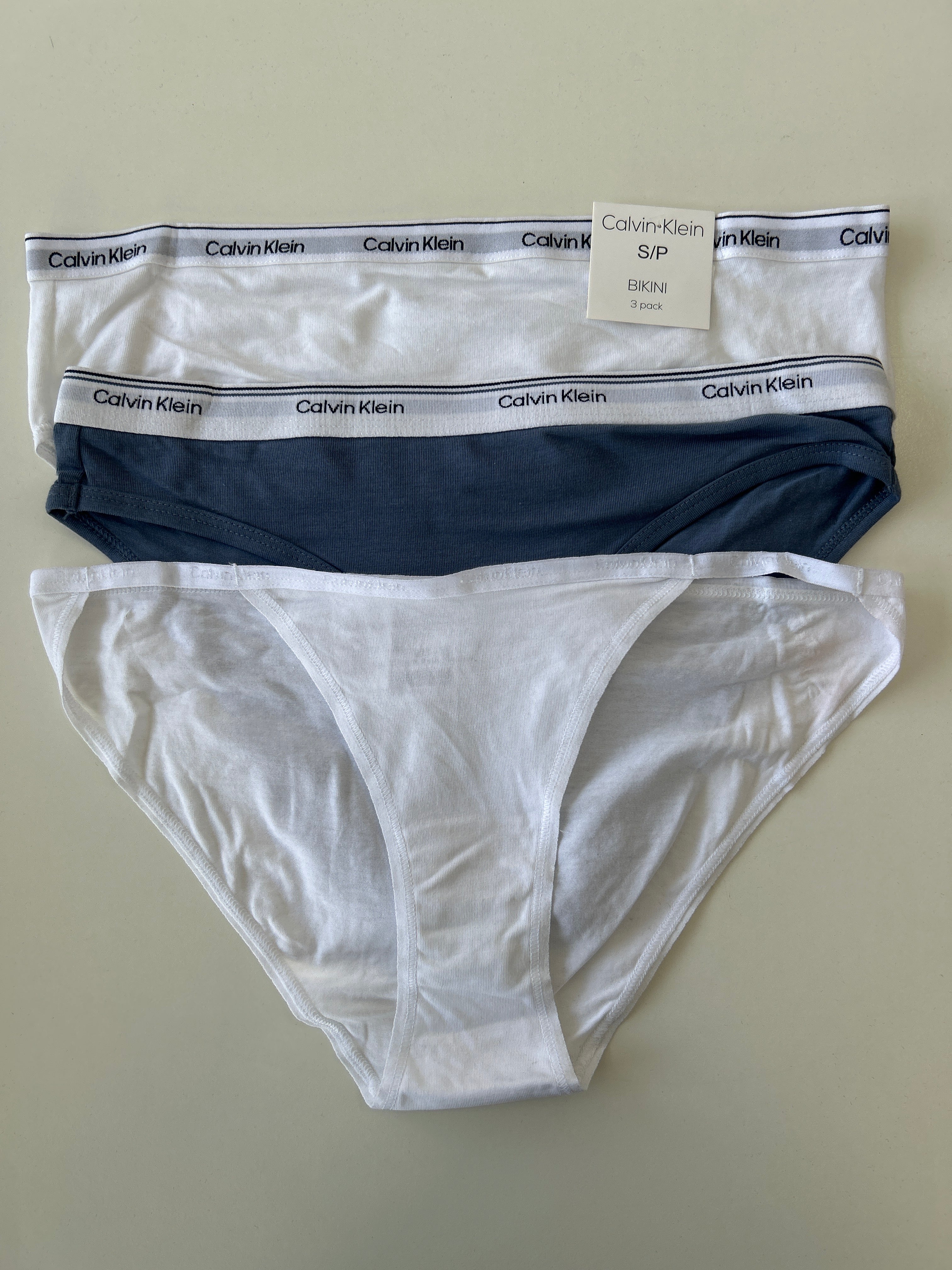 Lot de 3 culottes bikini Calvin Klein