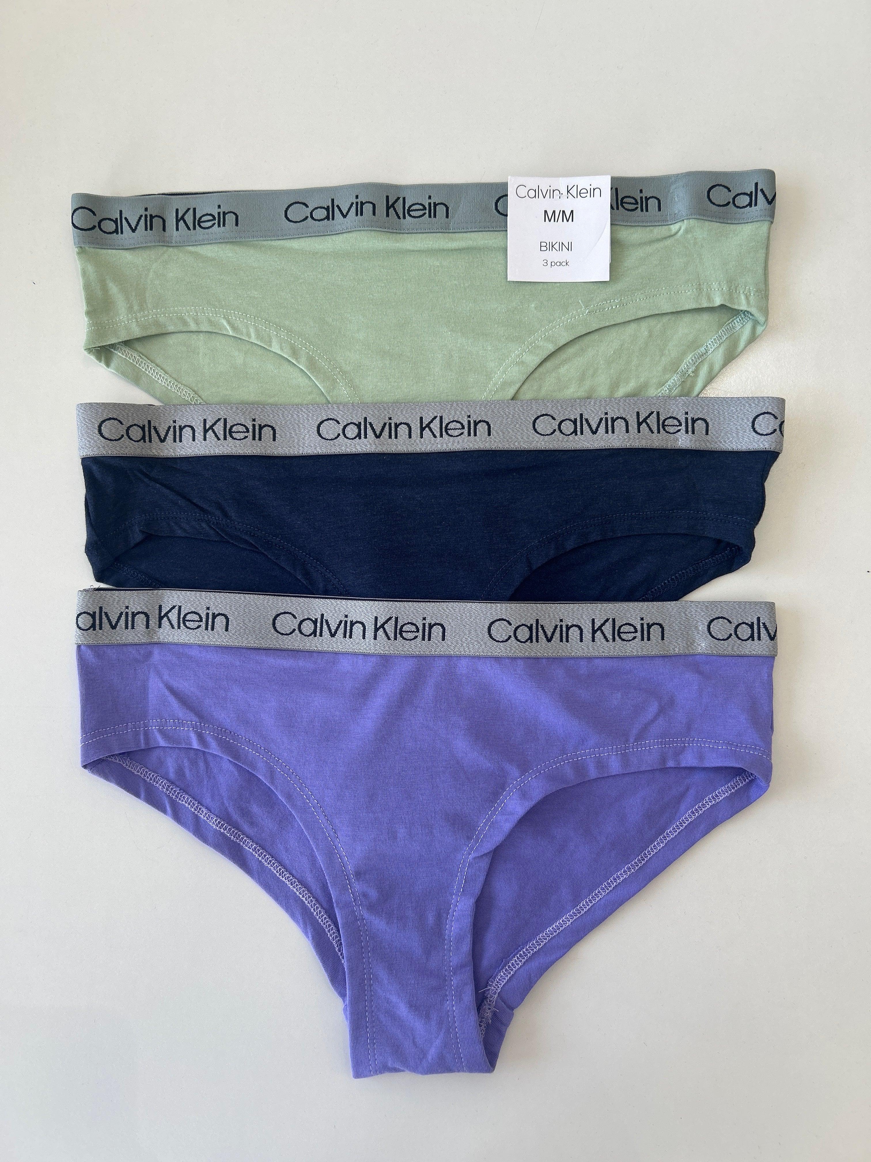 Lot de 3 culottes bikini M Calvin Klein