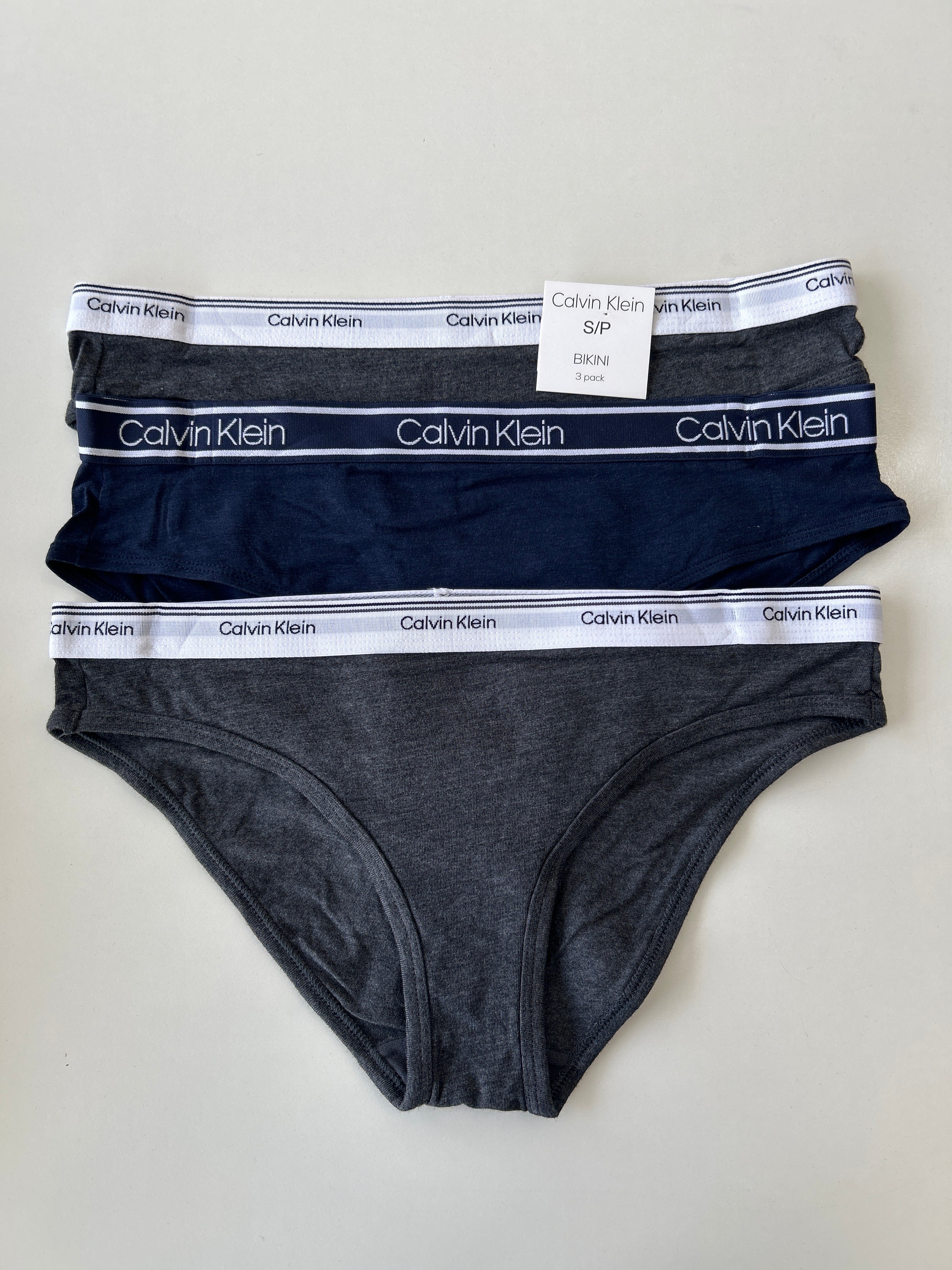 Lot de 3 culottes bikini Calvin Klein