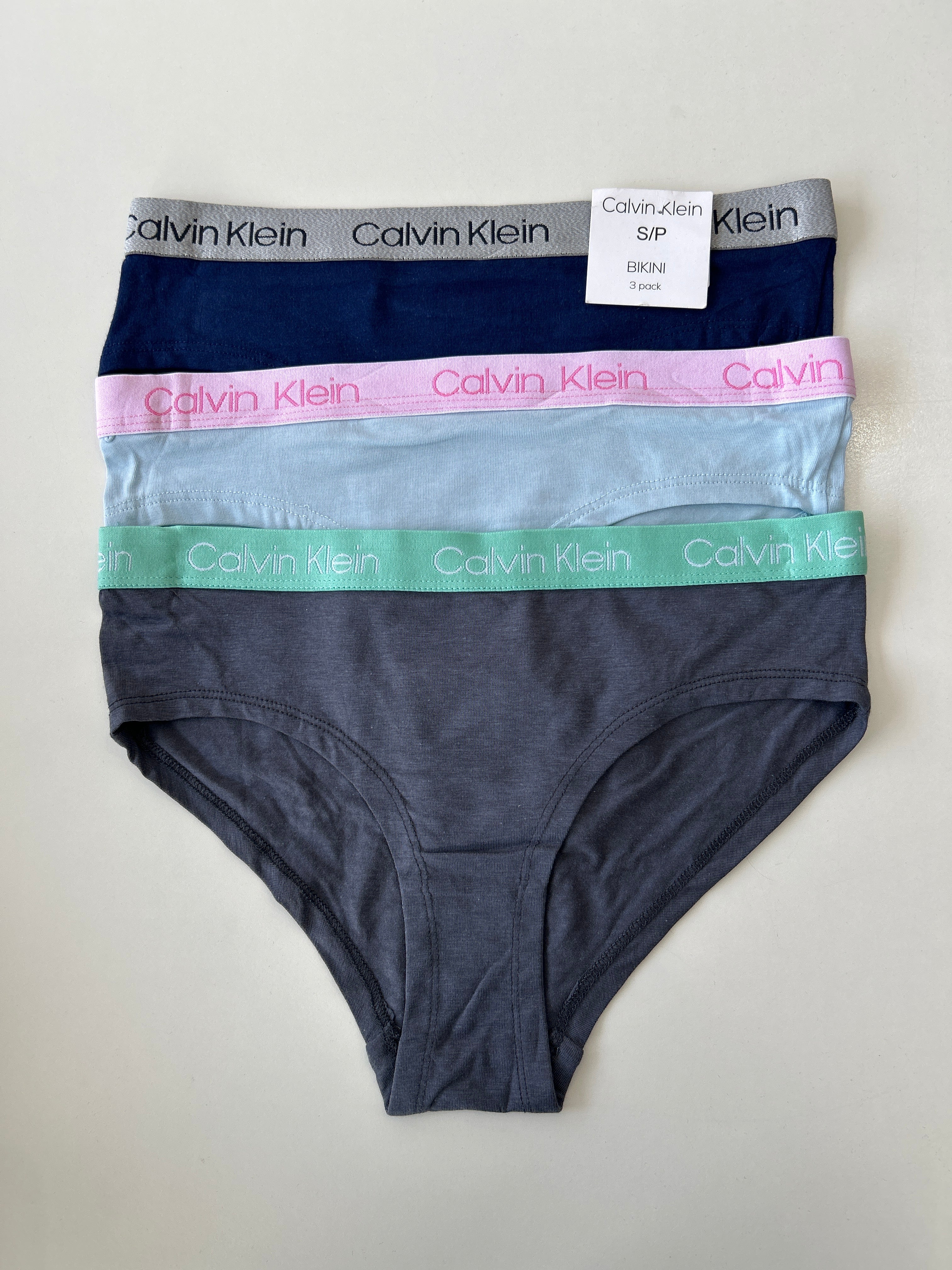 Lot de 3 culottes bikini Calvin Klein