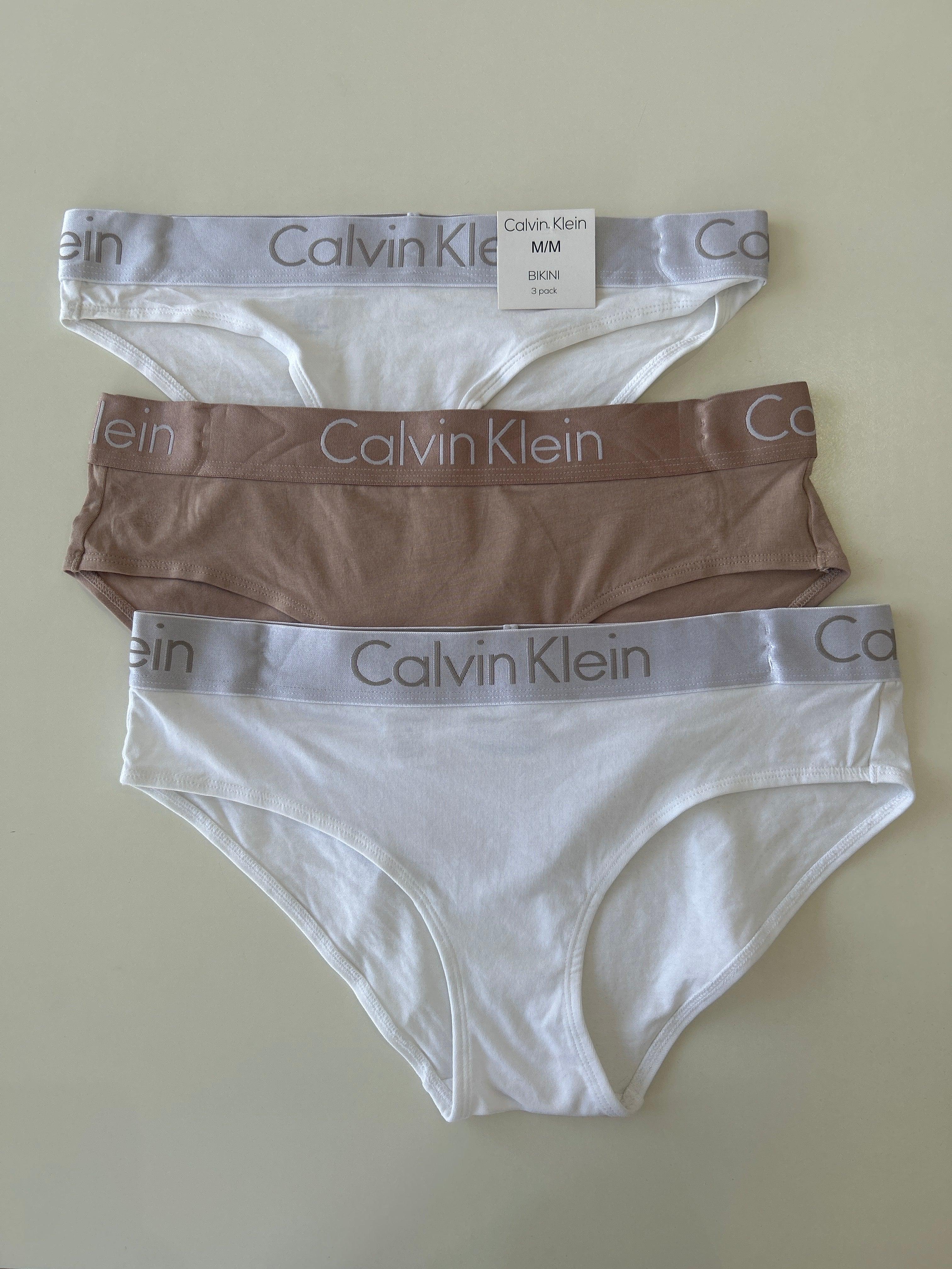 Lot de 3 culottes bikini M Calvin Klein