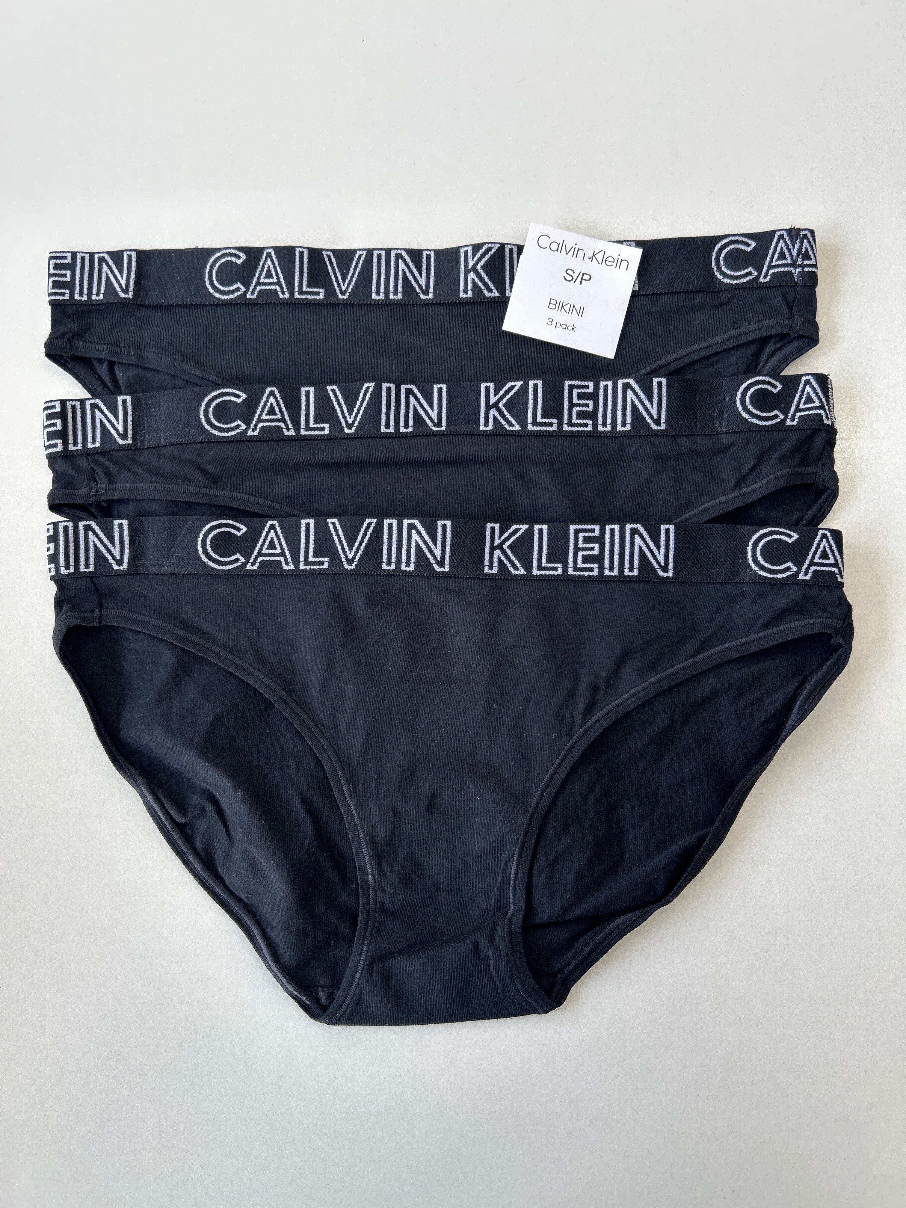 Lot de 3 culottes bikini Calvin Klein