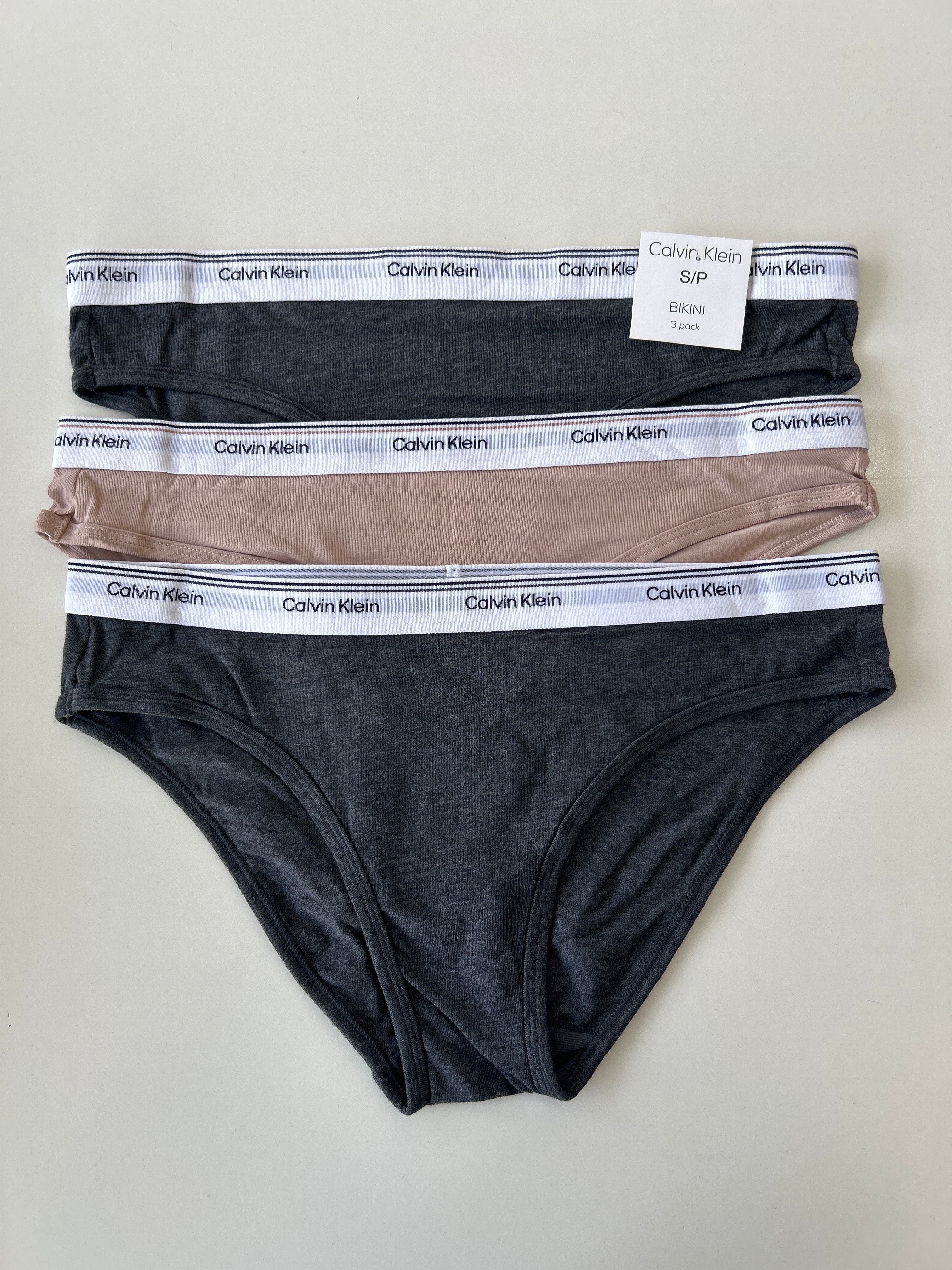 Lot de 3 culottes bikini Calvin Klein