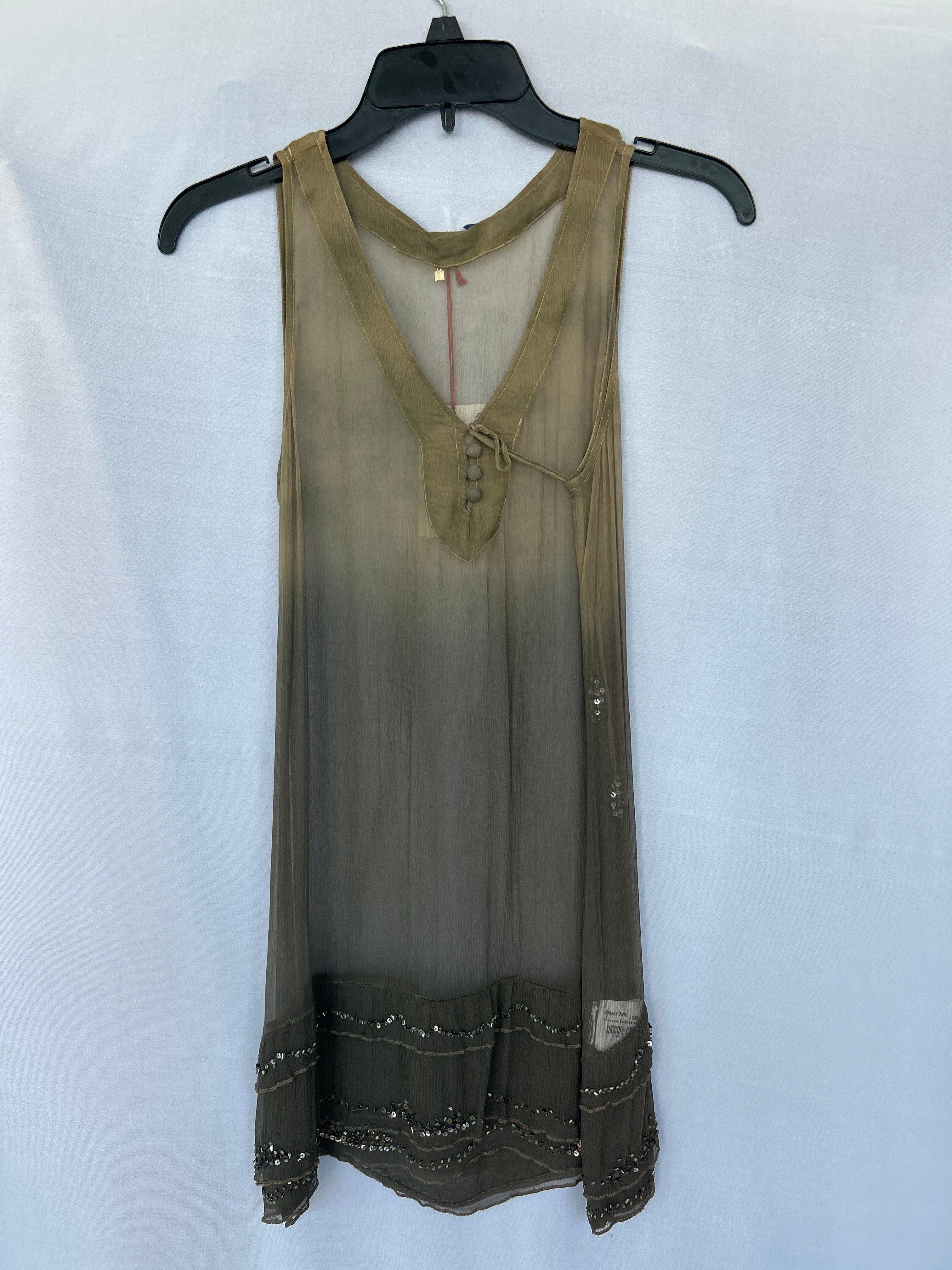 S Green 564596 Col-357 Trussardi Women Sleeveless Top