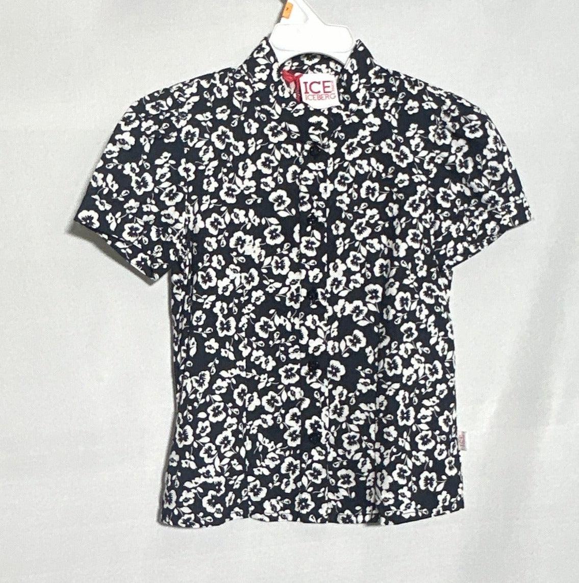 CHEMISE FILLE ICEBERG S/S 3066097 BLK-
