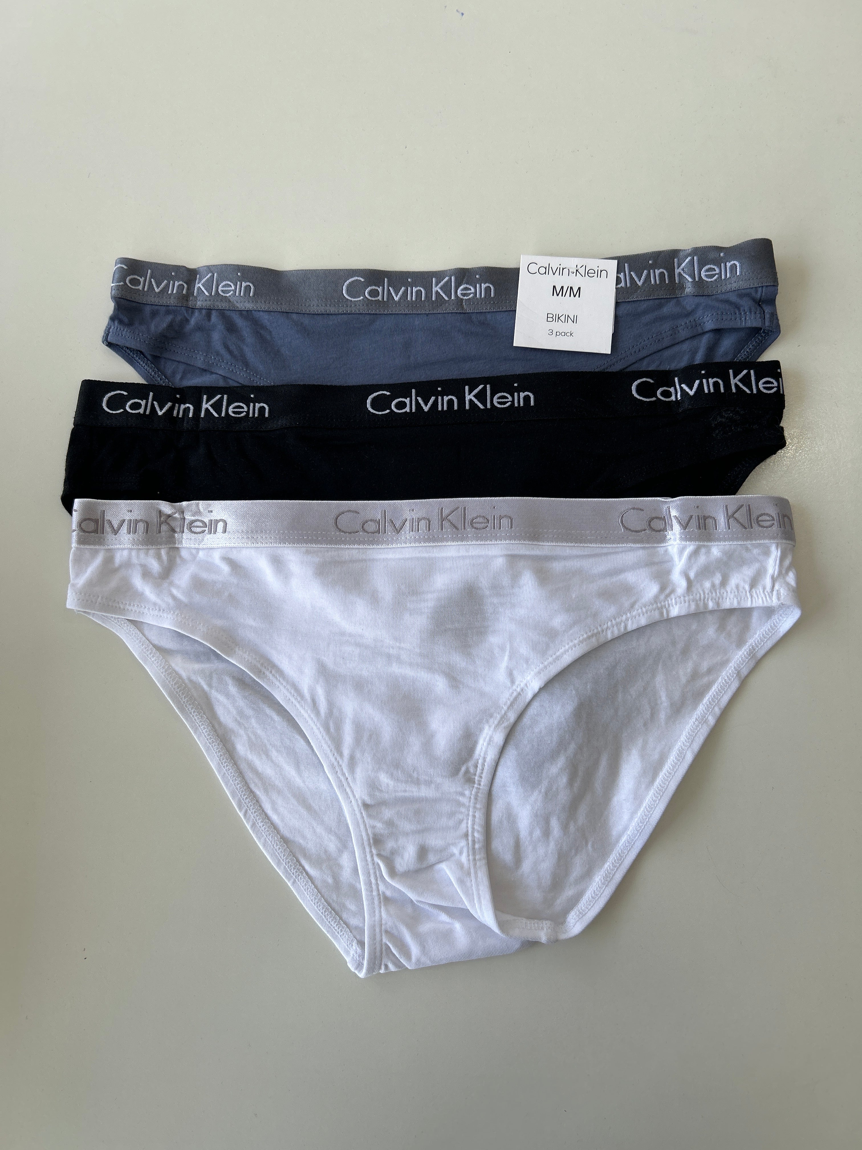 Lot de 3 culottes bikini M Calvin Klein