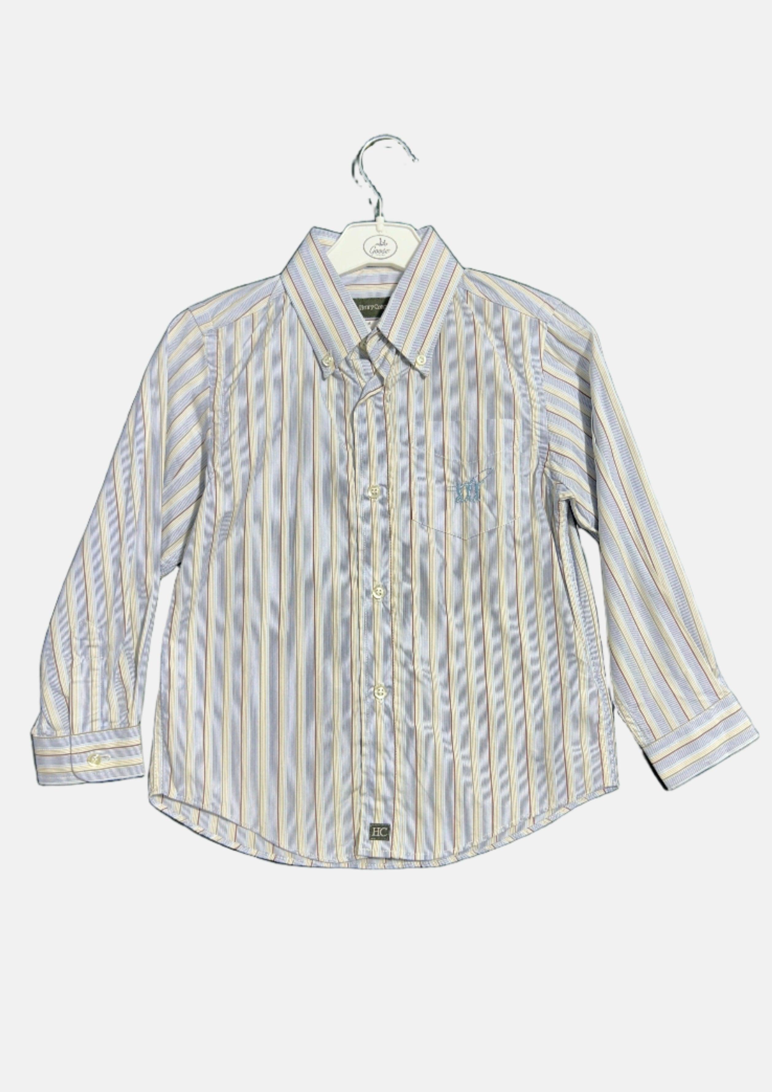 CHEMISE GARÇON HENRY COTTON'S BLU-4Y EUC301
