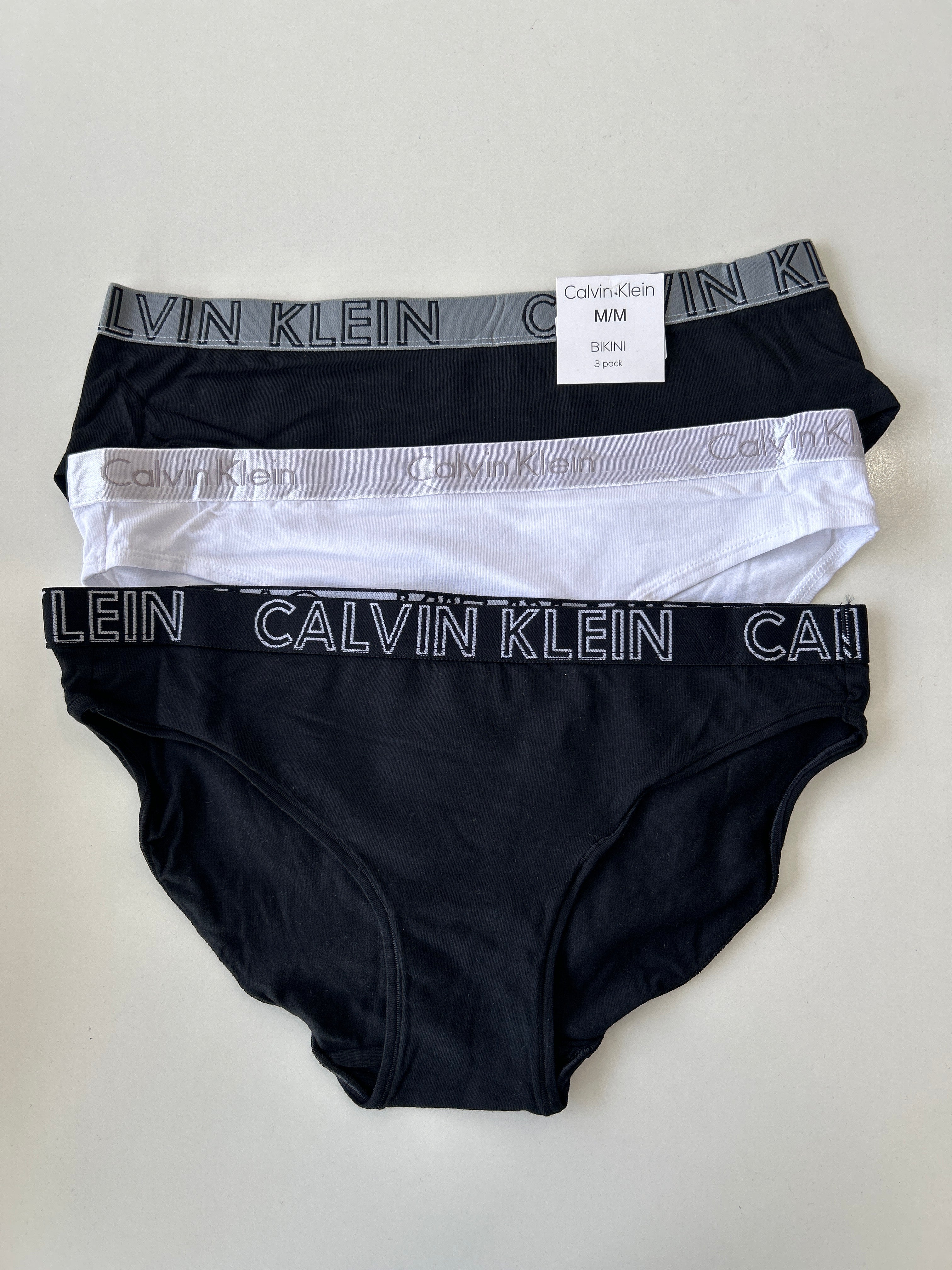 Lot de 3 culottes bikini M Calvin Klein