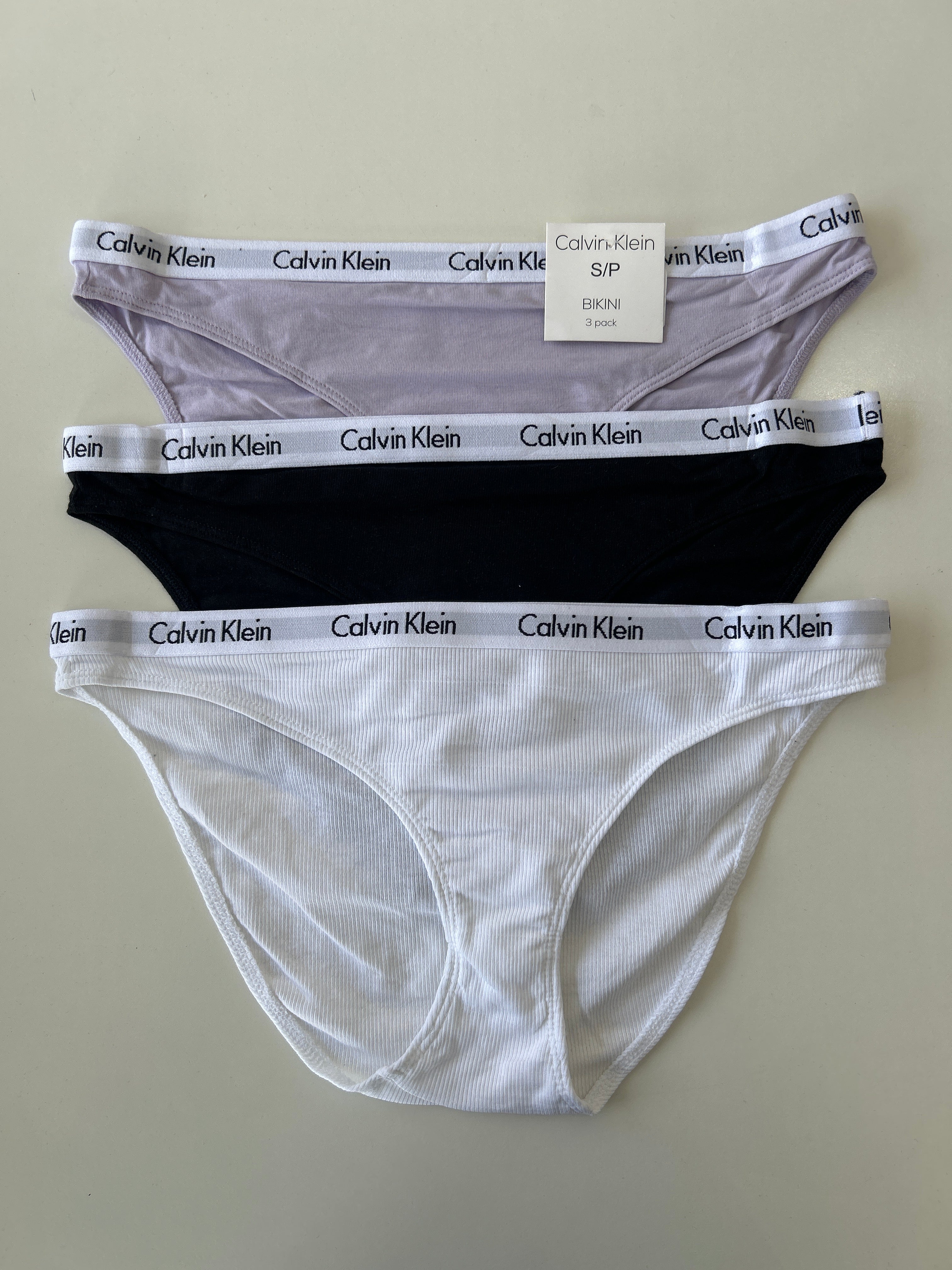 Lot de 3 culottes bikini Calvin Klein