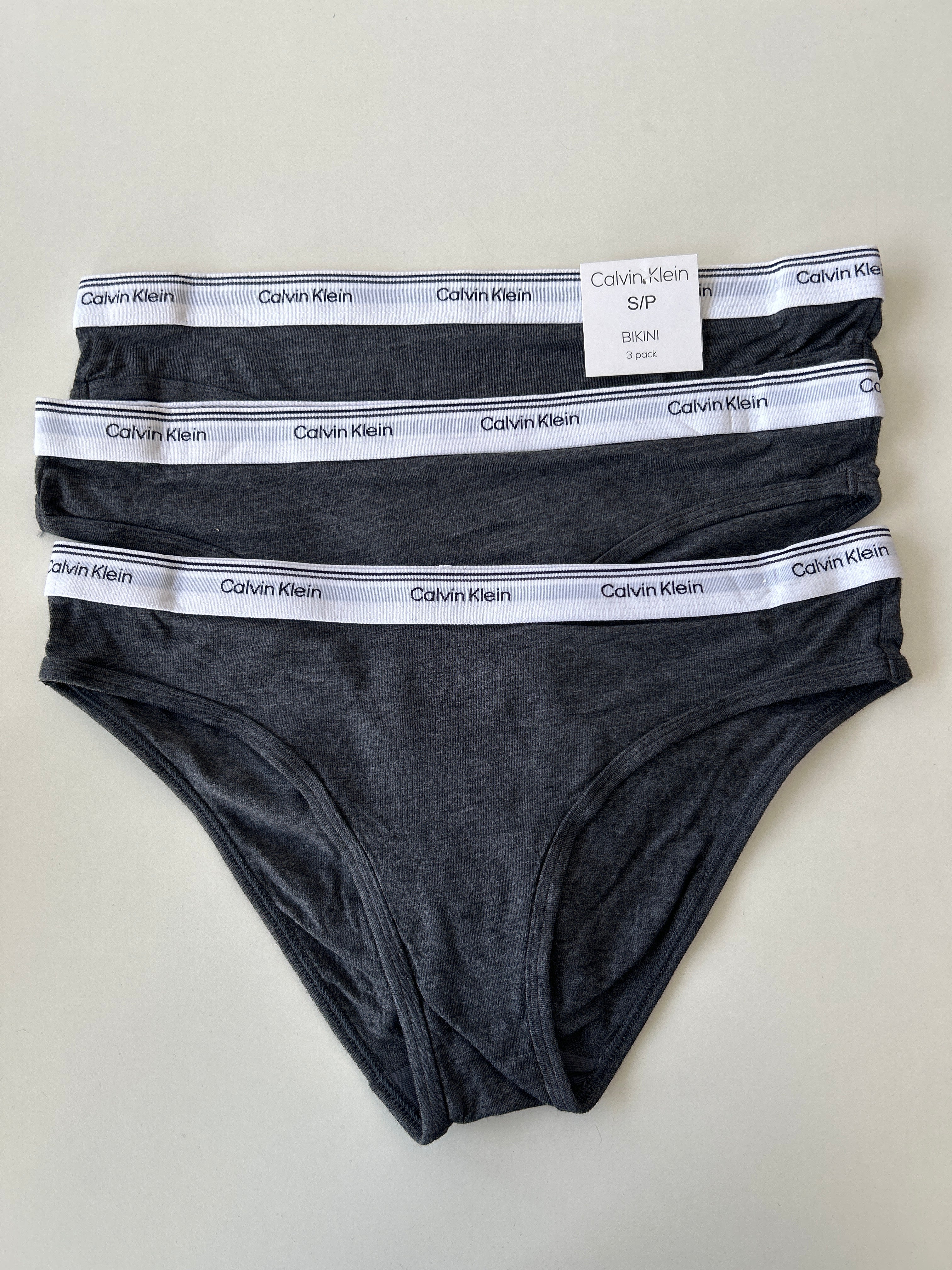 Lot de 3 culottes bikini Calvin Klein