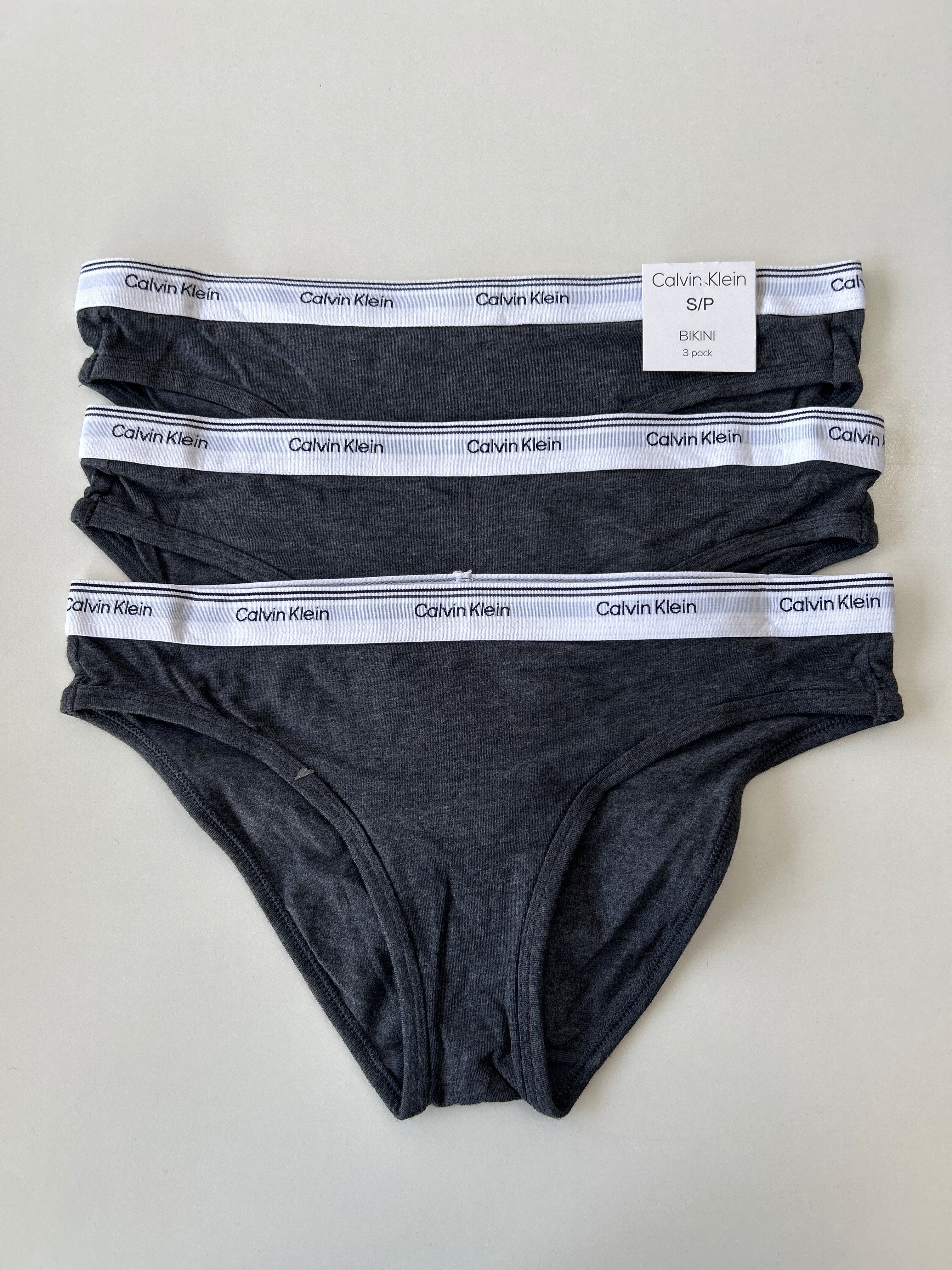 Lot de 3 culottes bikini Calvin Klein