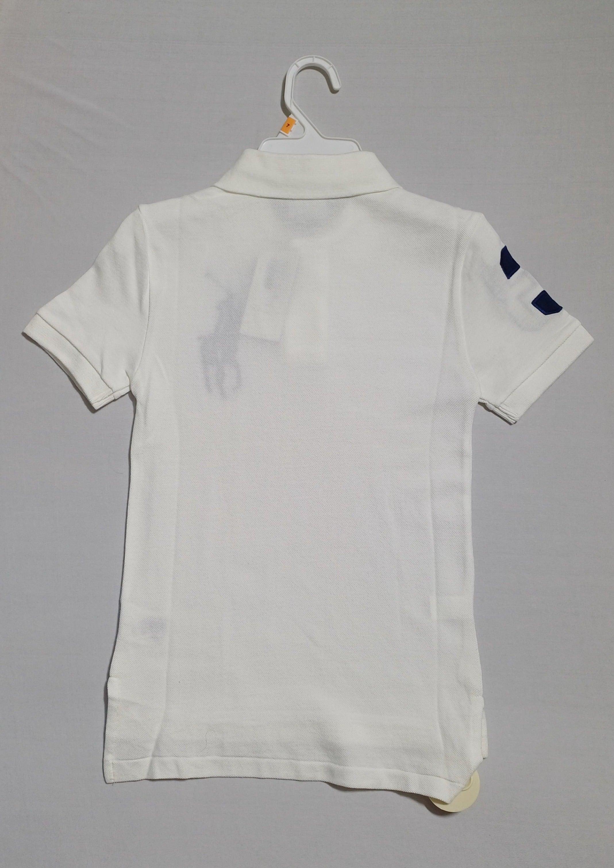 RALPH LAUREN WHITE-S-8Y BOYS POLO T-SHIRT 323169118 – Brands Outlet