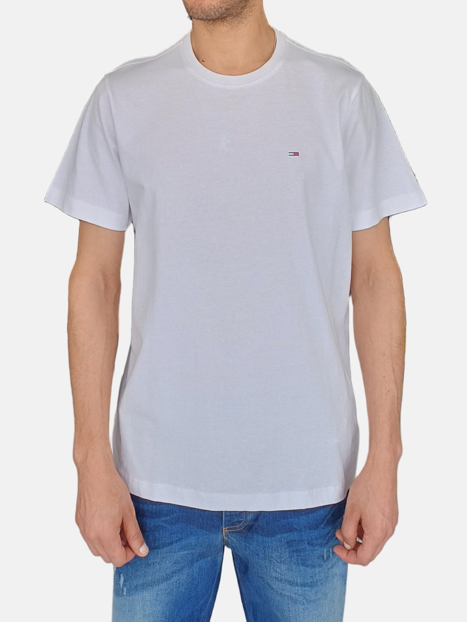 Tommy Jeans T-Shirt Round Neck White MO05487 10