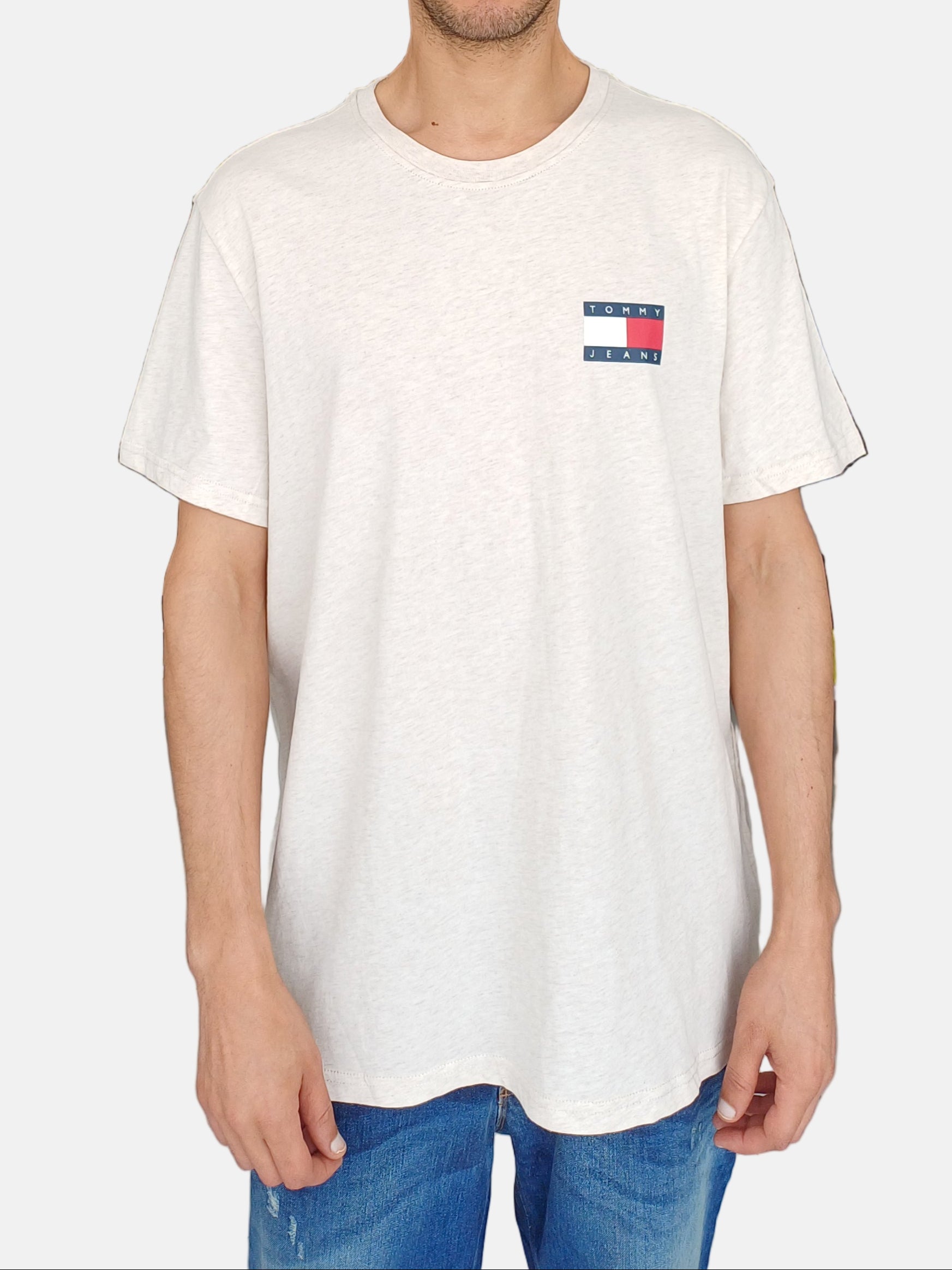 Tommy Jeans T-Shirt Round Neck Grey DM2002