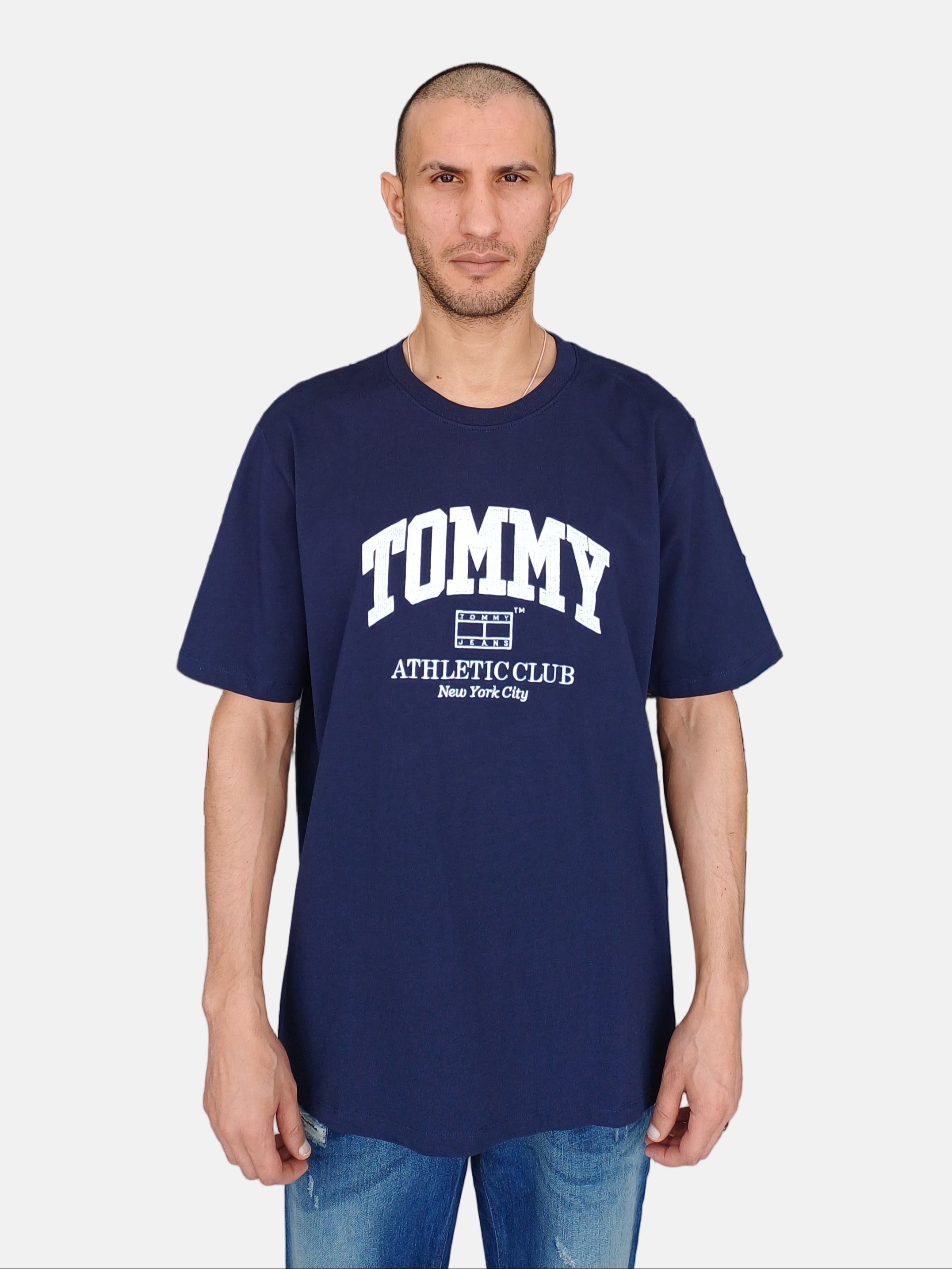 Tommy Jeans T-Shirt Round Neck Blue 541643
