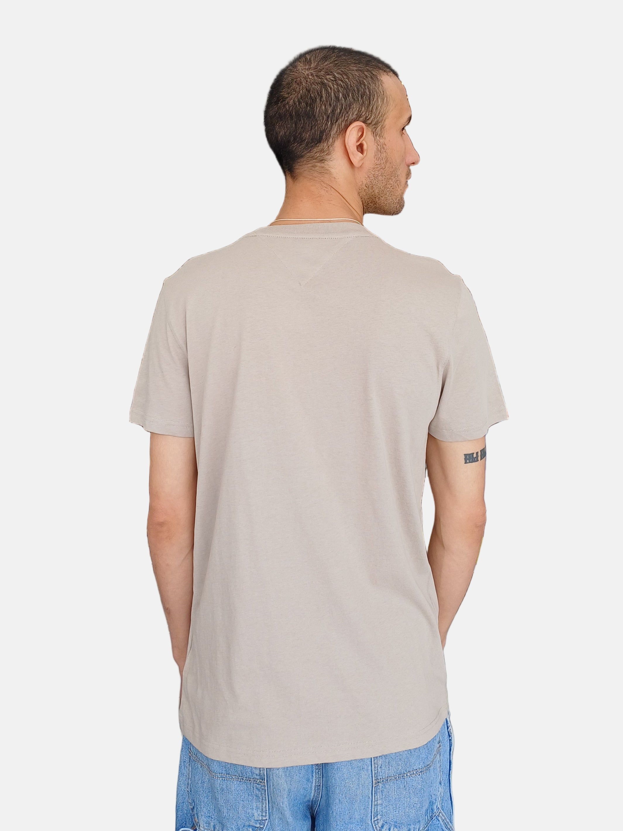 Tommy Jeans T-Shirt Round Neck Biege MO05487 1