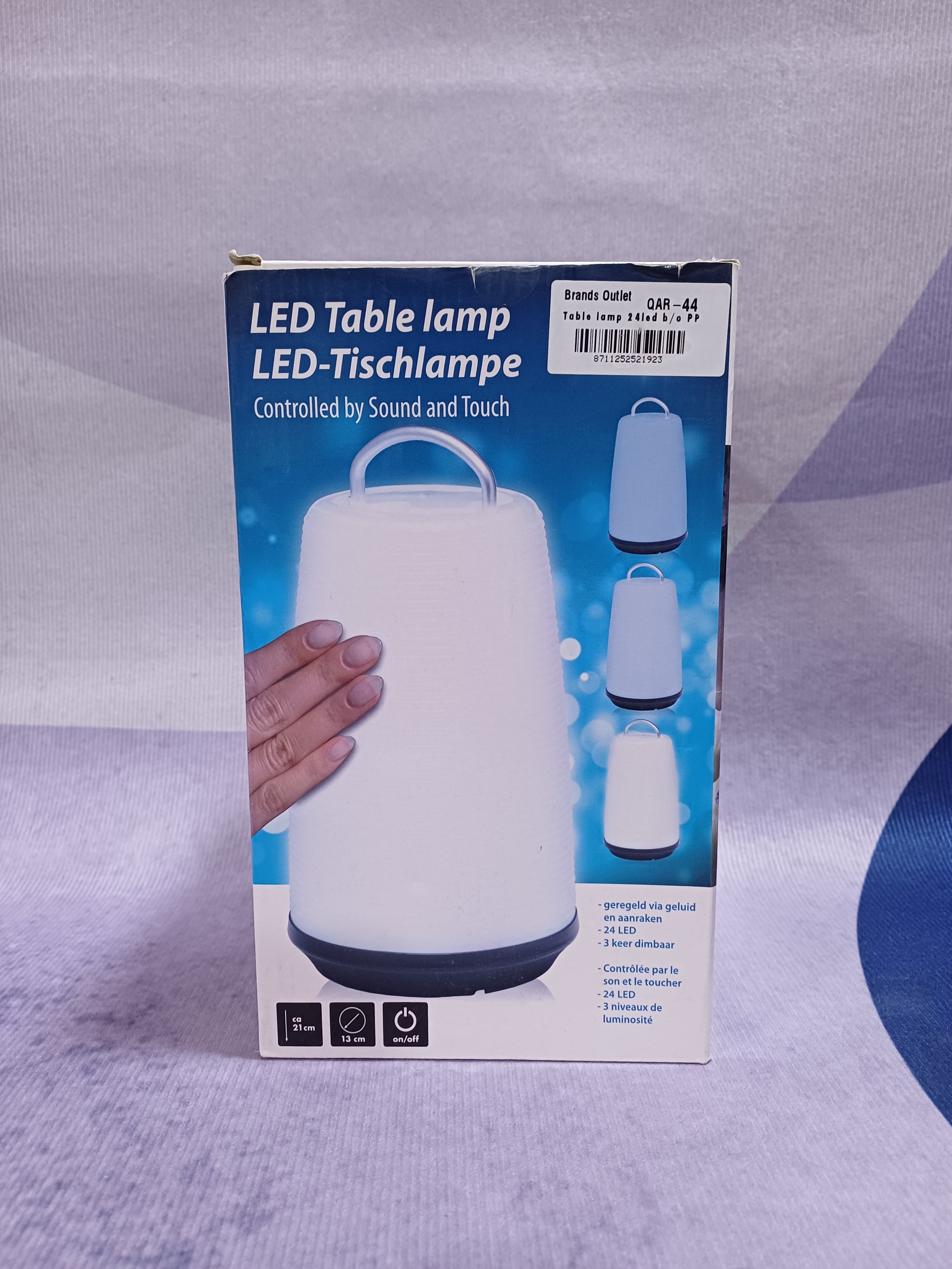 Lampe de table 24led b/o PP