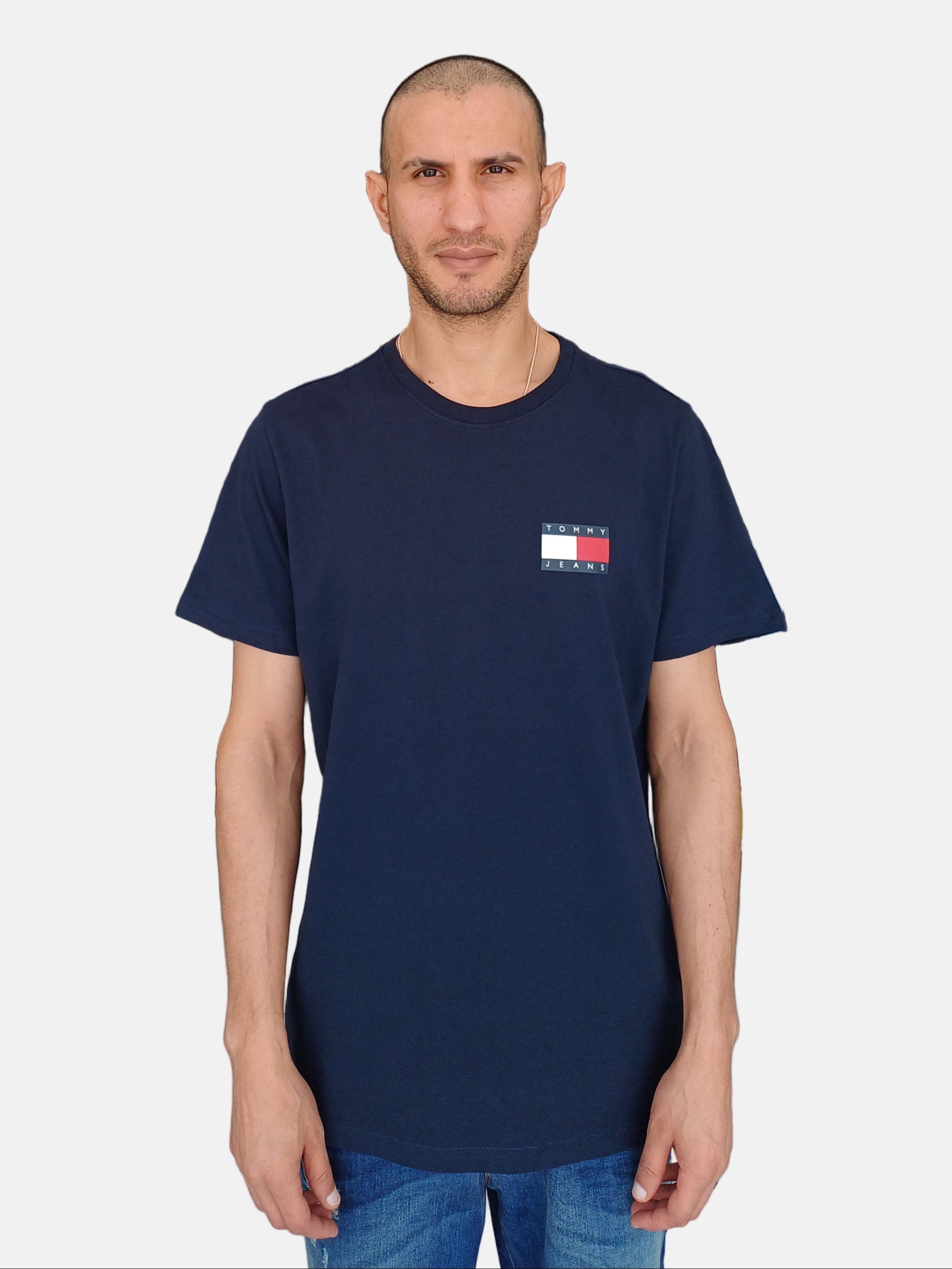 Tommy Jeans T-Shirt Round Neck Navy DM20740