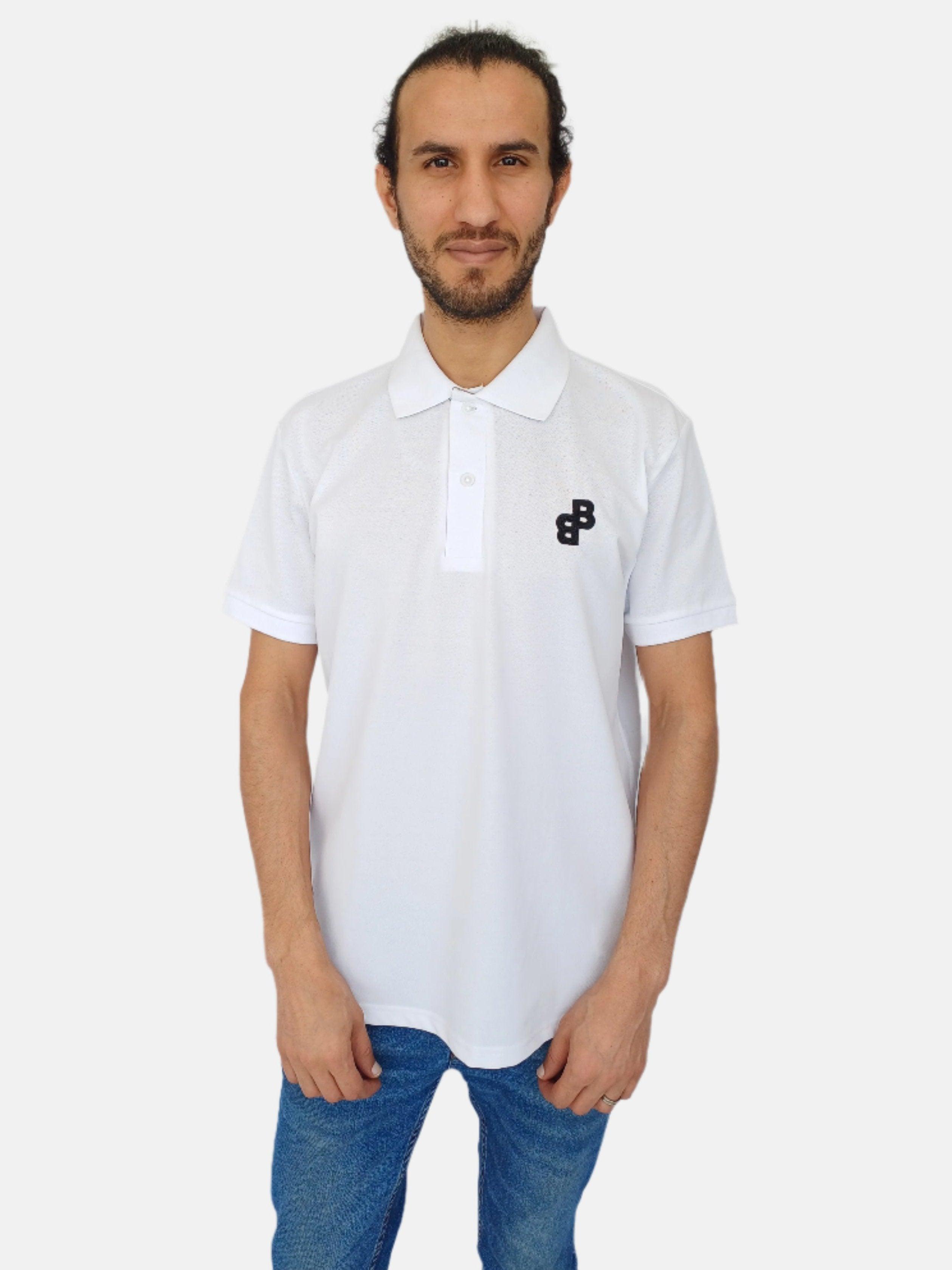 Polo blanc Blogo Parley Boss 50494953