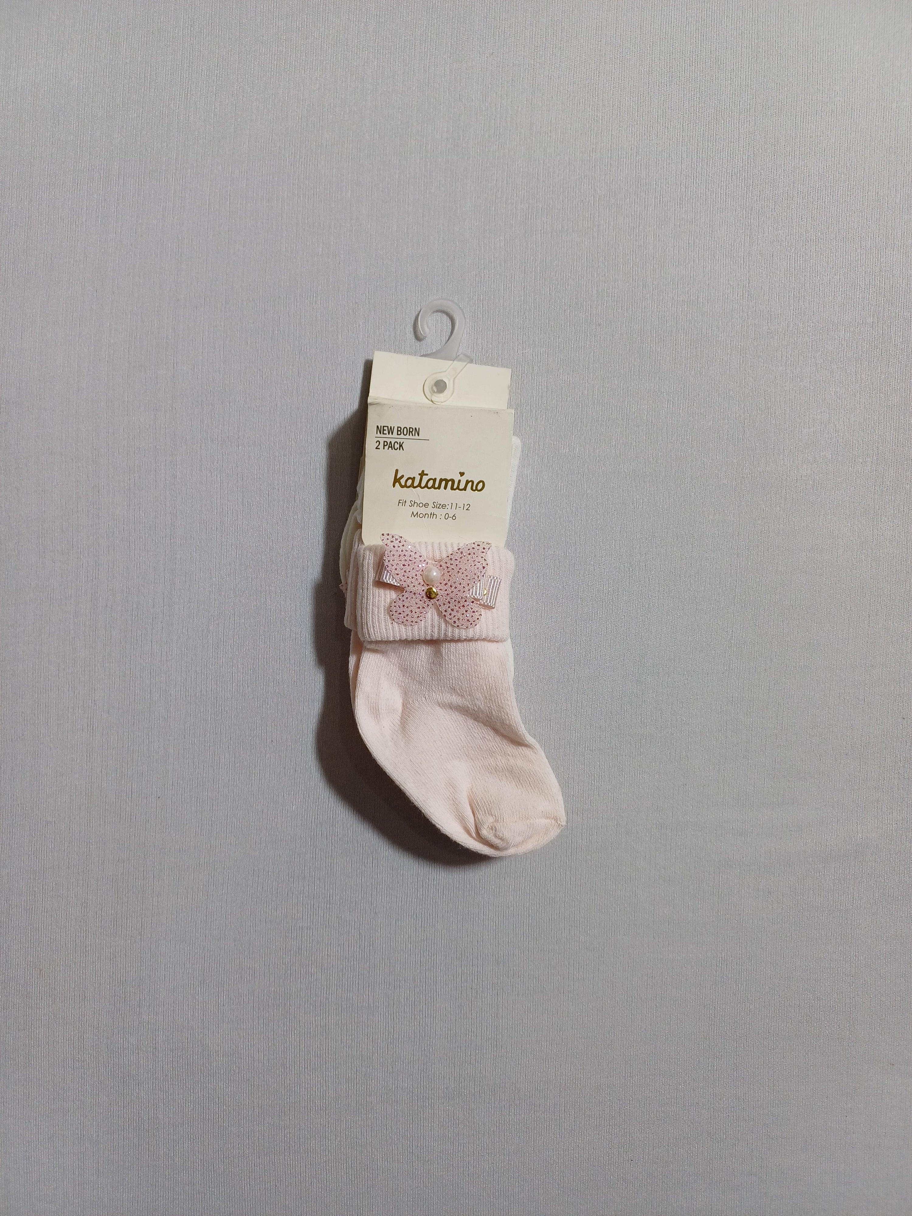 k42100 Lot de 2 chaussettes pour bébé