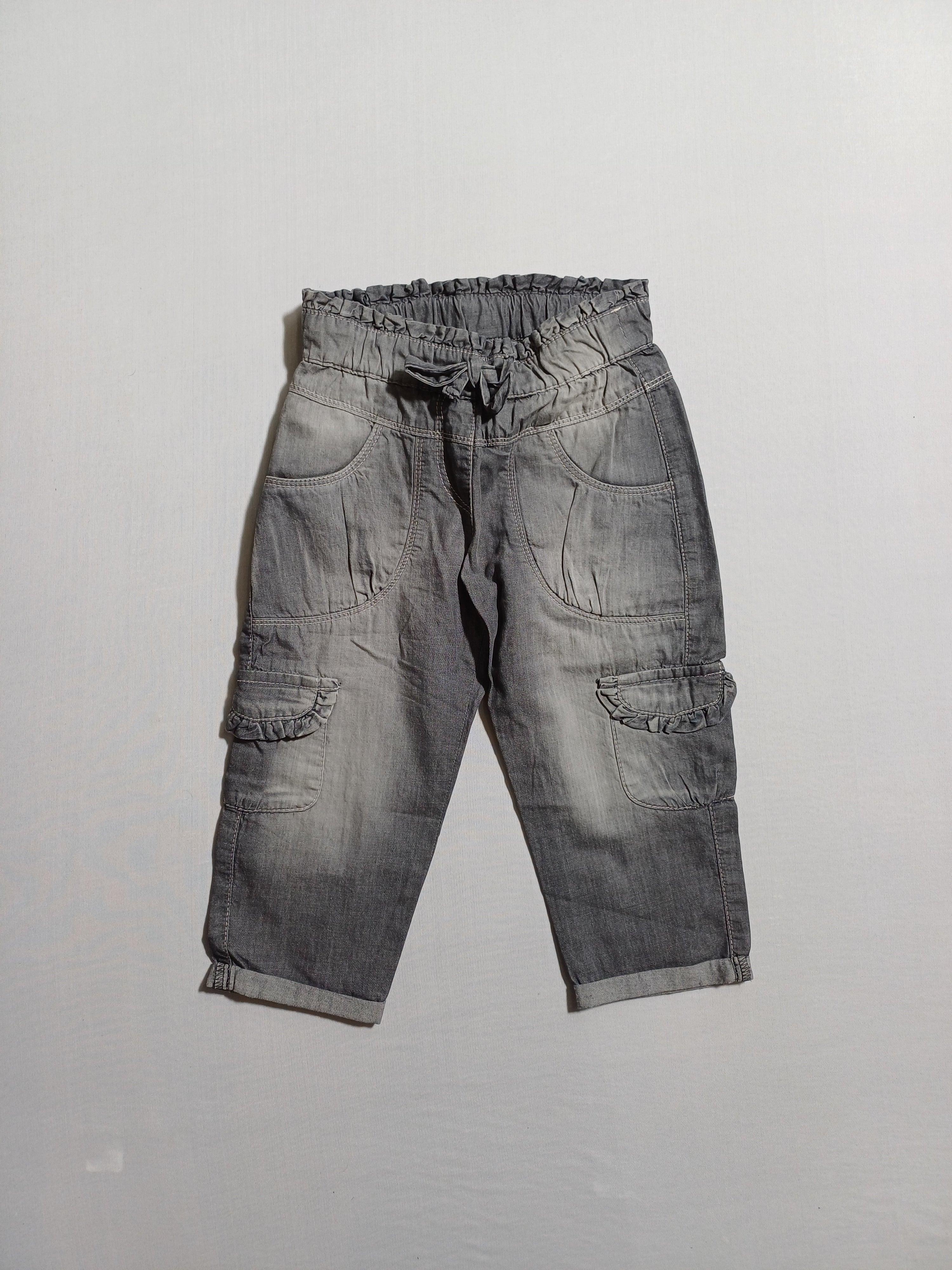 DEHA GREY-3Y GIRLS PANT F17486 /2504 E46176/2054