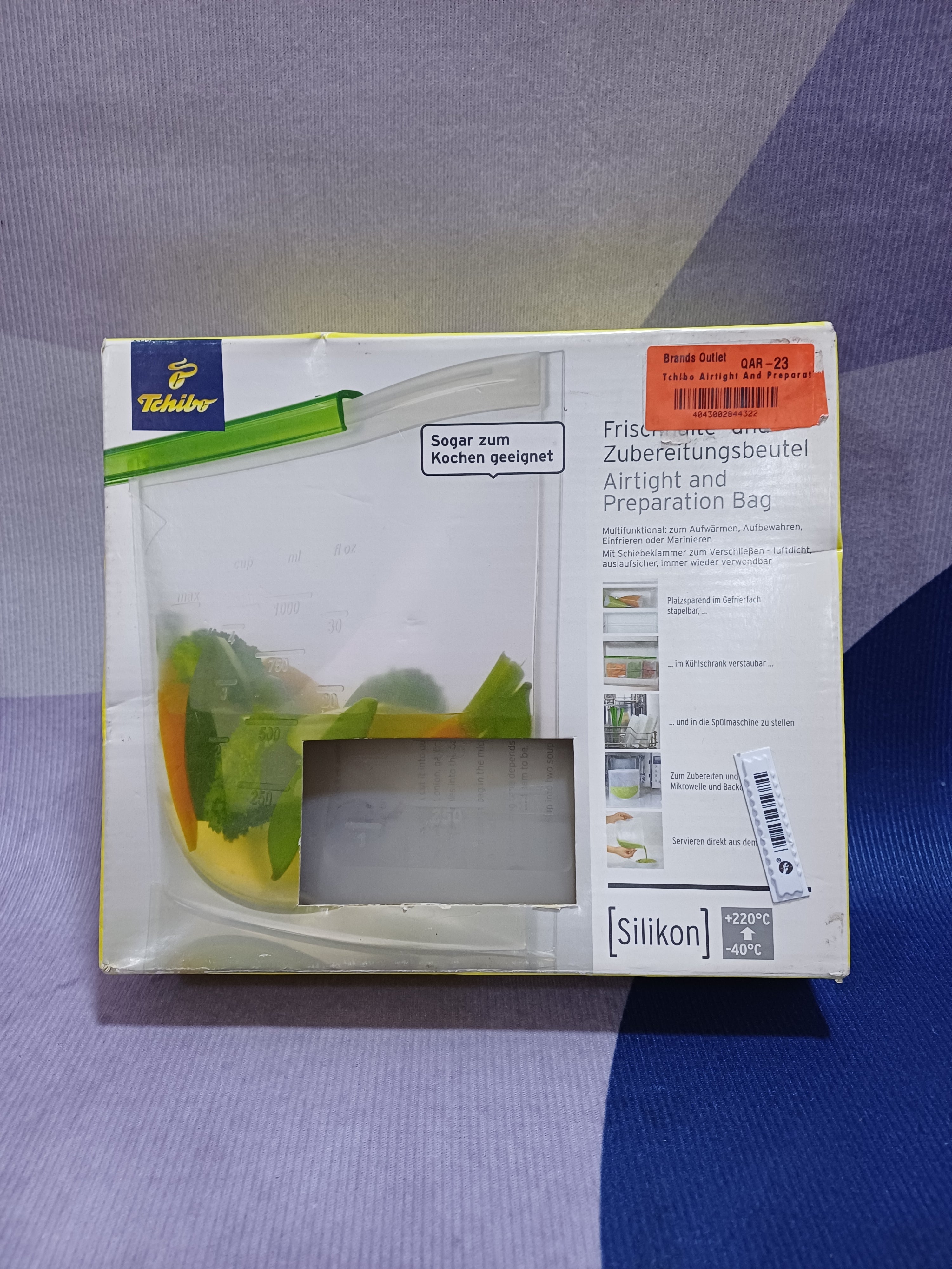 Tchibo Airtight And Preparation Bag Silikon 284432