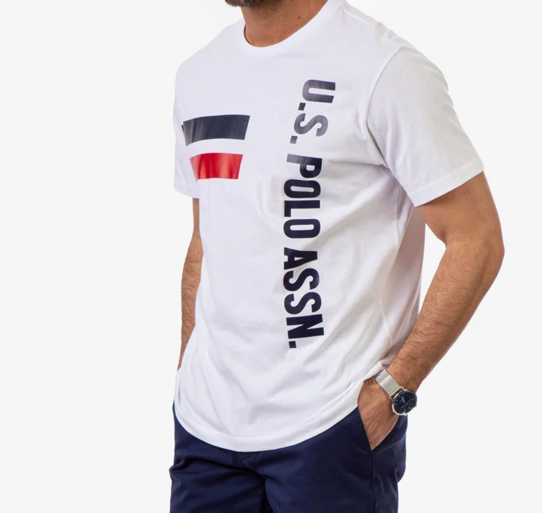 U.S. Polo Assn. Round Neck T-Shirts White 21