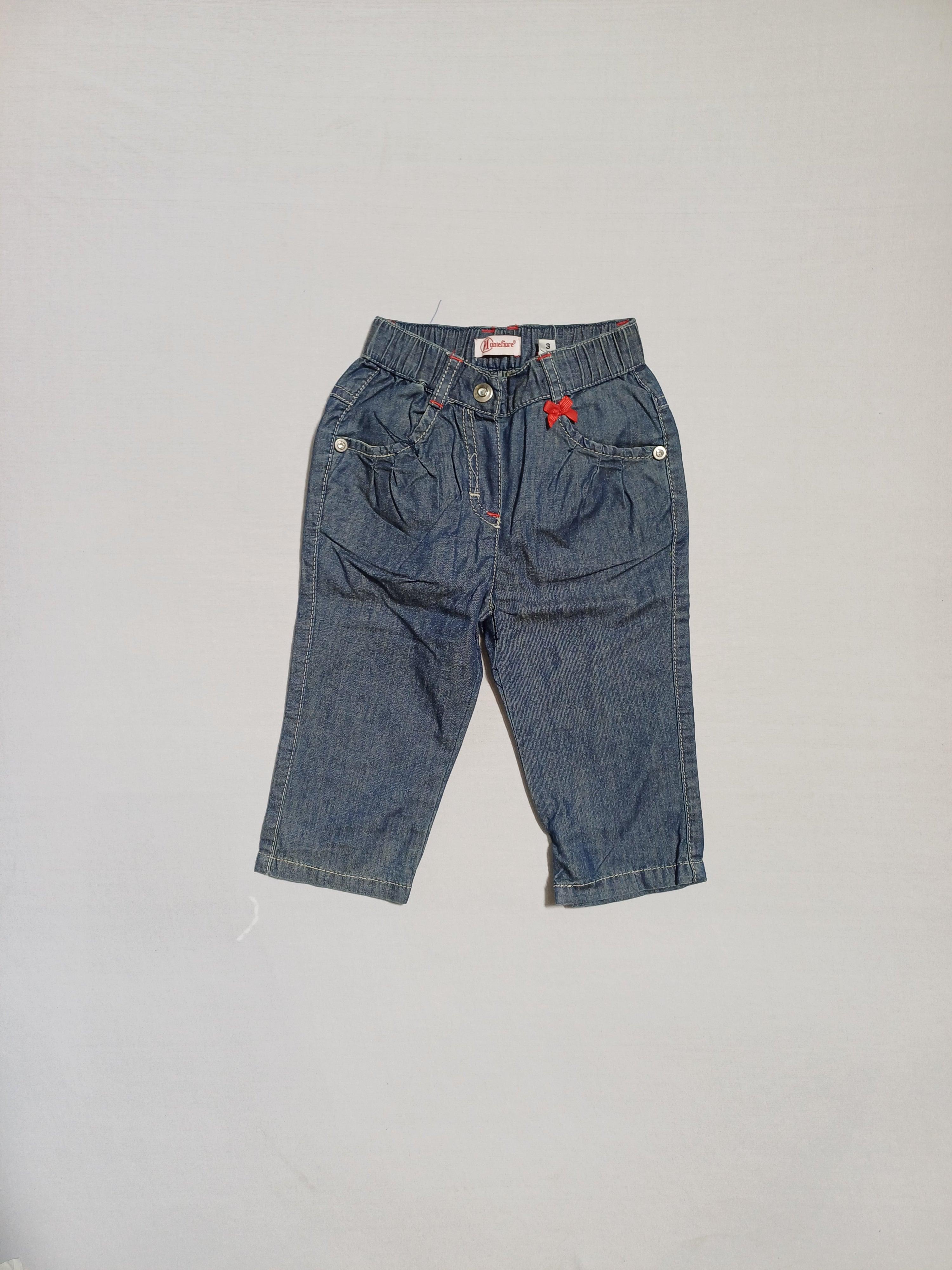 JEAN BÉBÉ FILLE MONTEFIORE BLEU-9M H74