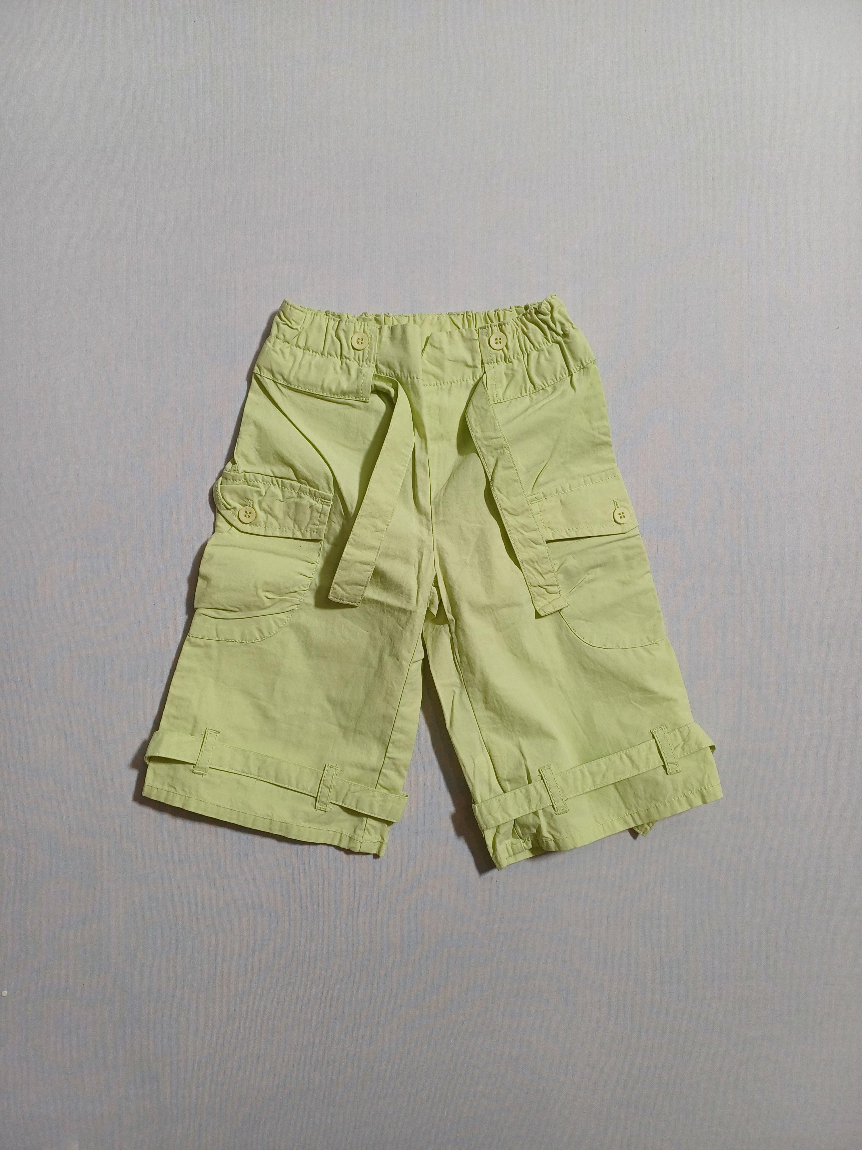 SHORT BÉBÉ FILLE BIMBUS VERT-24M 122IEBM001