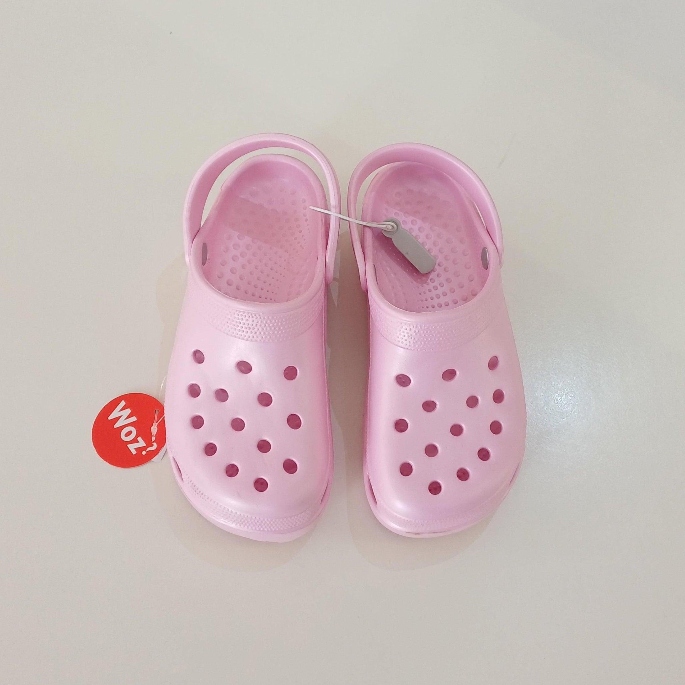 Woz? Pink Crocs Sandal