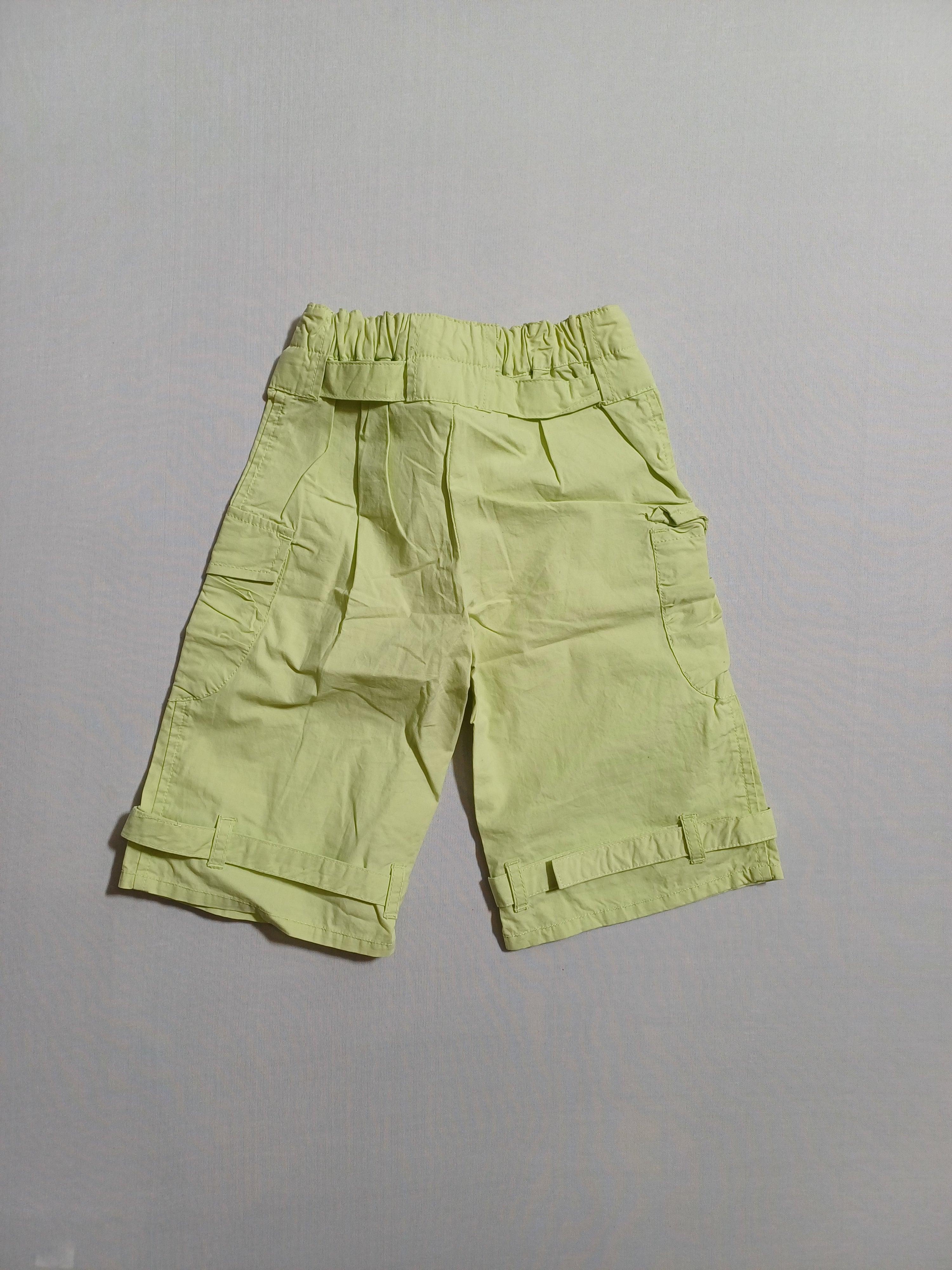 SHORT BÉBÉ FILLE BIMBUS VERT-24M 122IEBM001