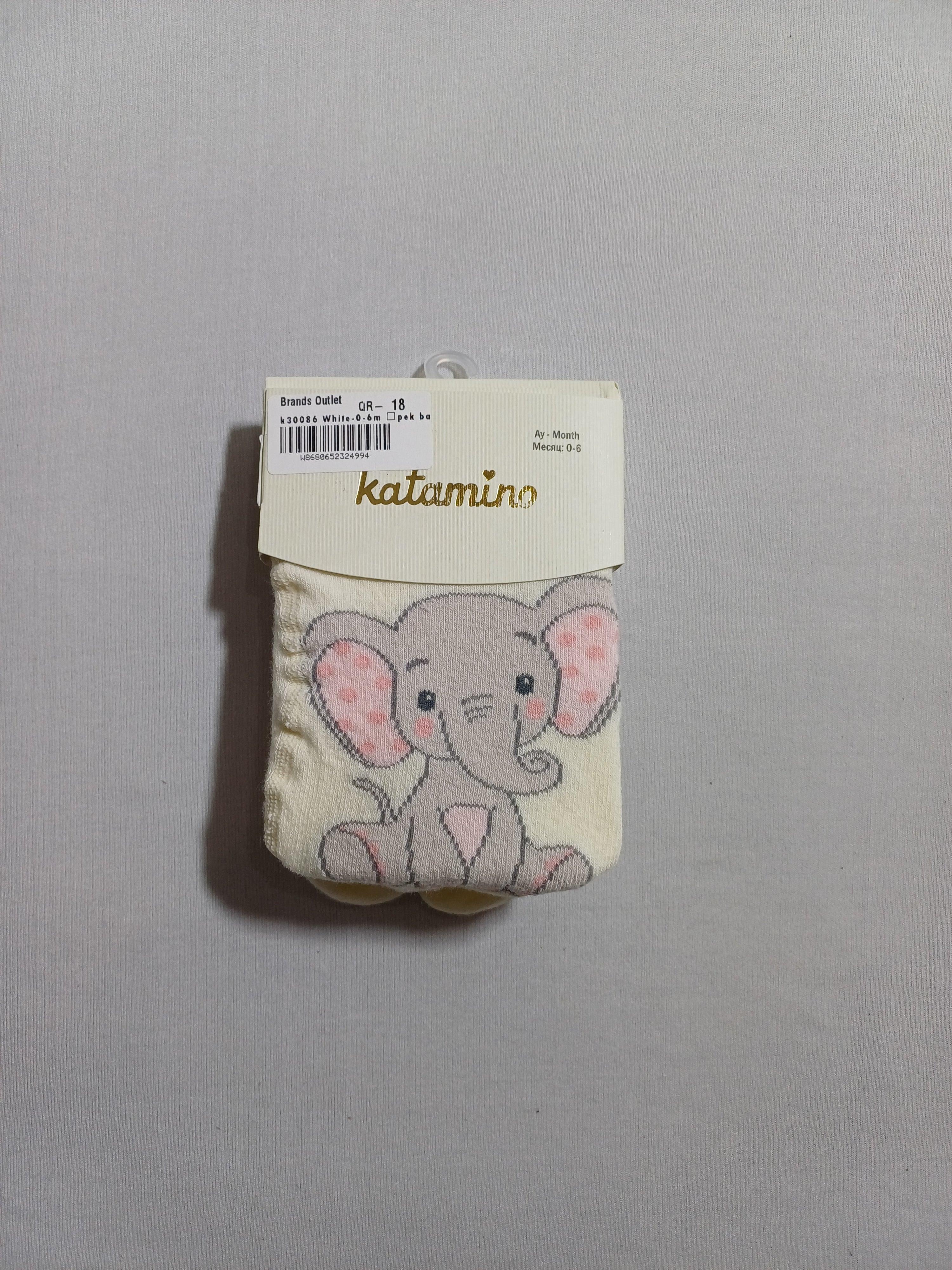 k30086 جوارب طويلة بيضاء للأطفال من ?pek