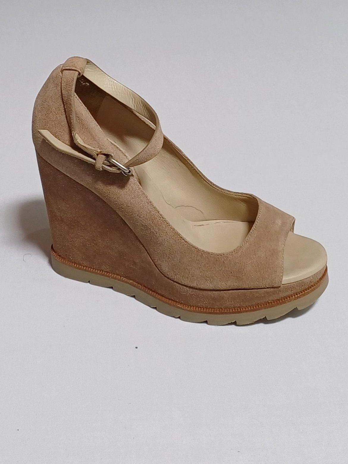 BRUNELLO CUCINELLI C5296 CHAUSSURES À TALON COMPENSÉ POUR FEMMES MZDSOG954