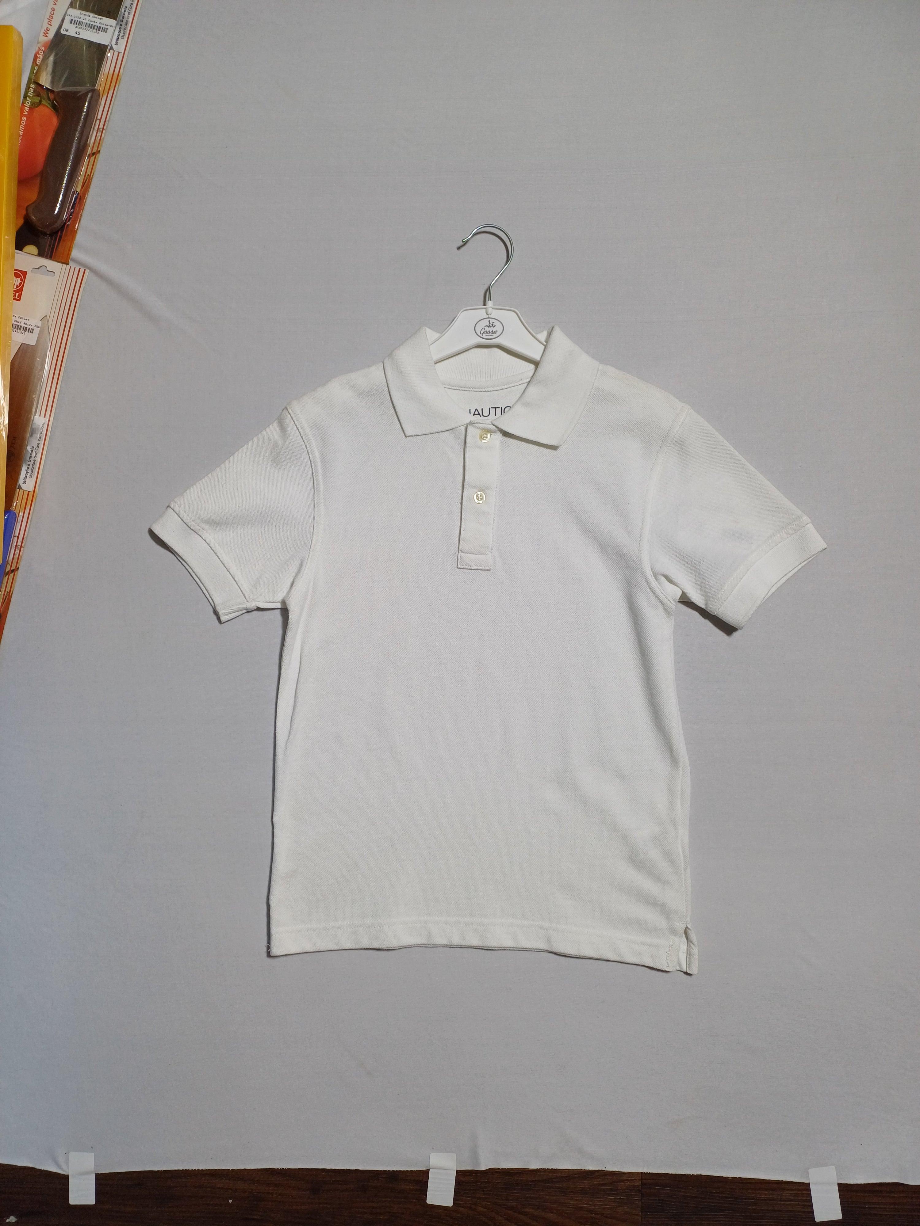 T-SHIRT POLO NAUTICA BLANC-S(8) POUR GARÇONS N881498E